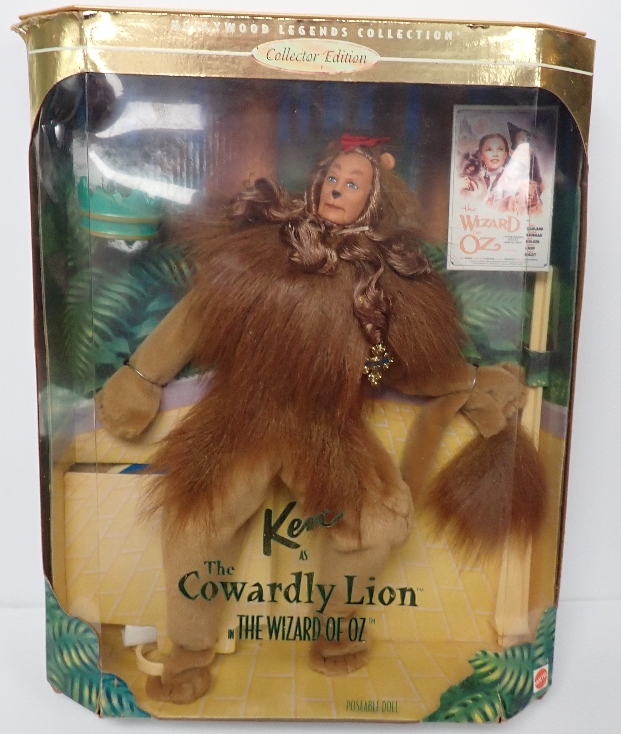 Cowardly Lion Wizard of OZ Collector Edition Mattel
