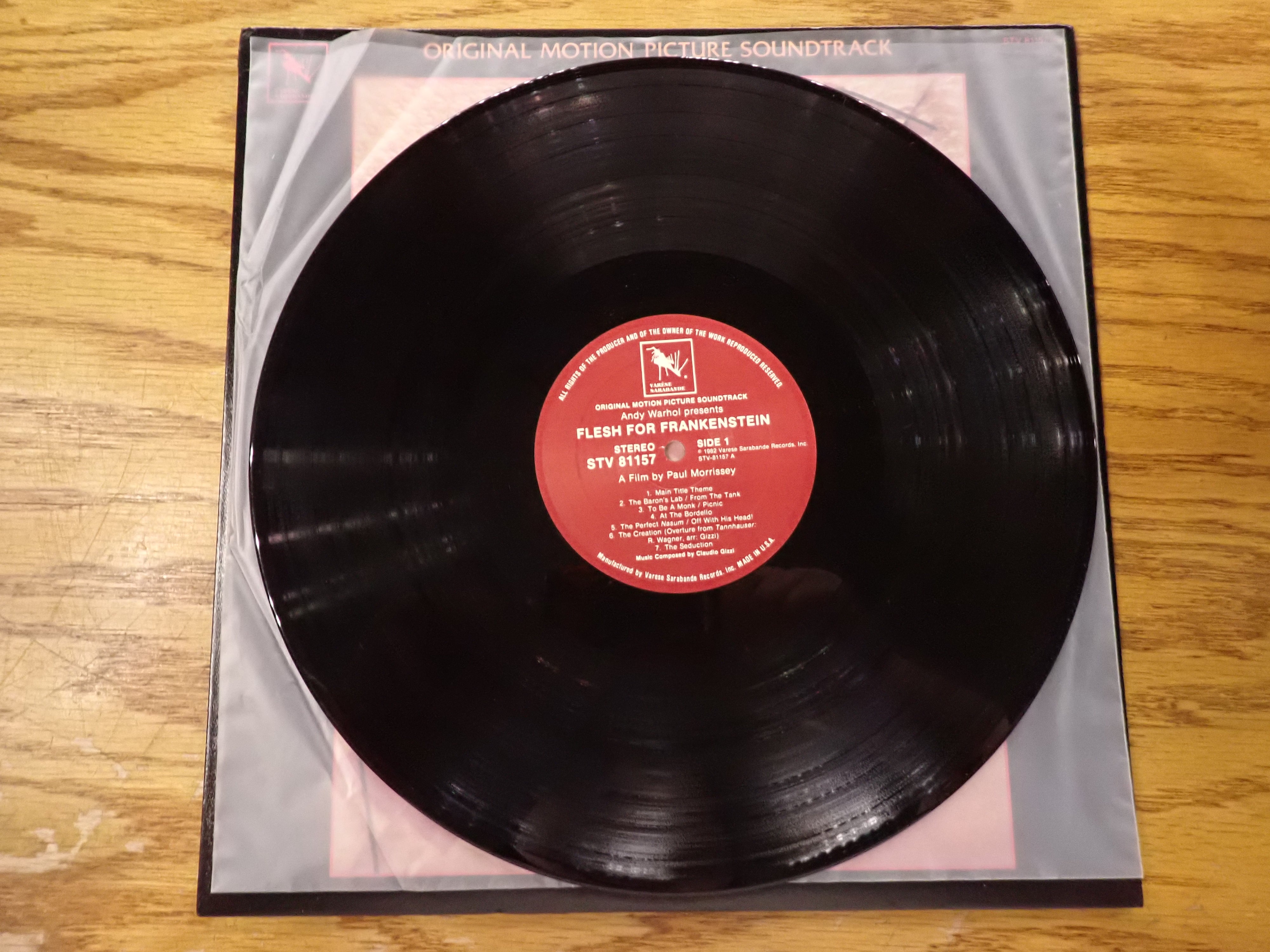 Andy Warhol's Frankenstein Soundtrack