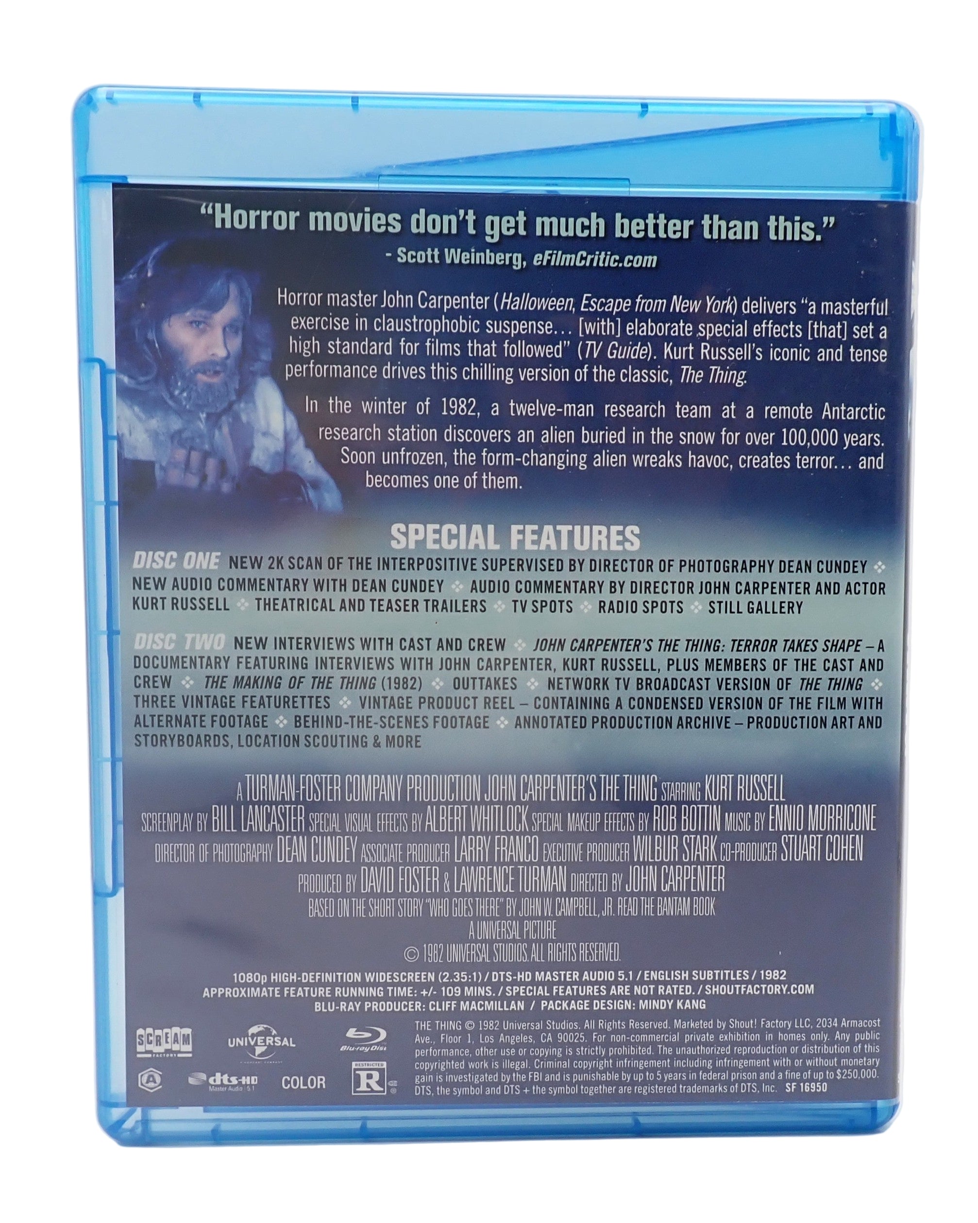 The Thing (Collector's Edition) - Blu-ray