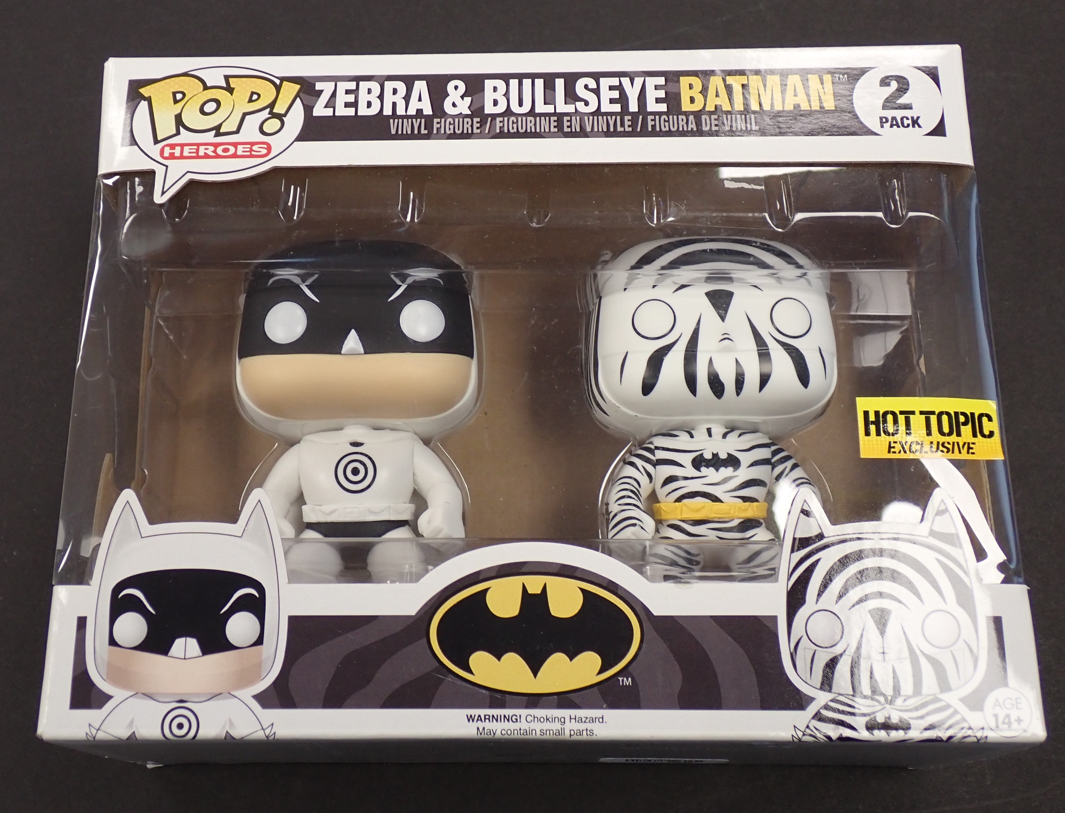 Zebra Bullseye Batman- POP! 2 Pack