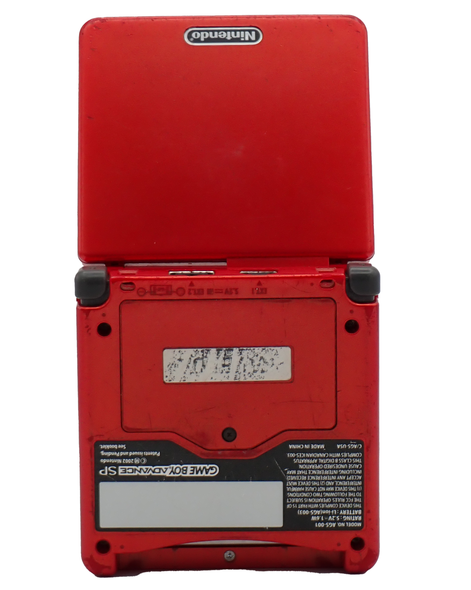 Game Boy Advance SP - Flame Red