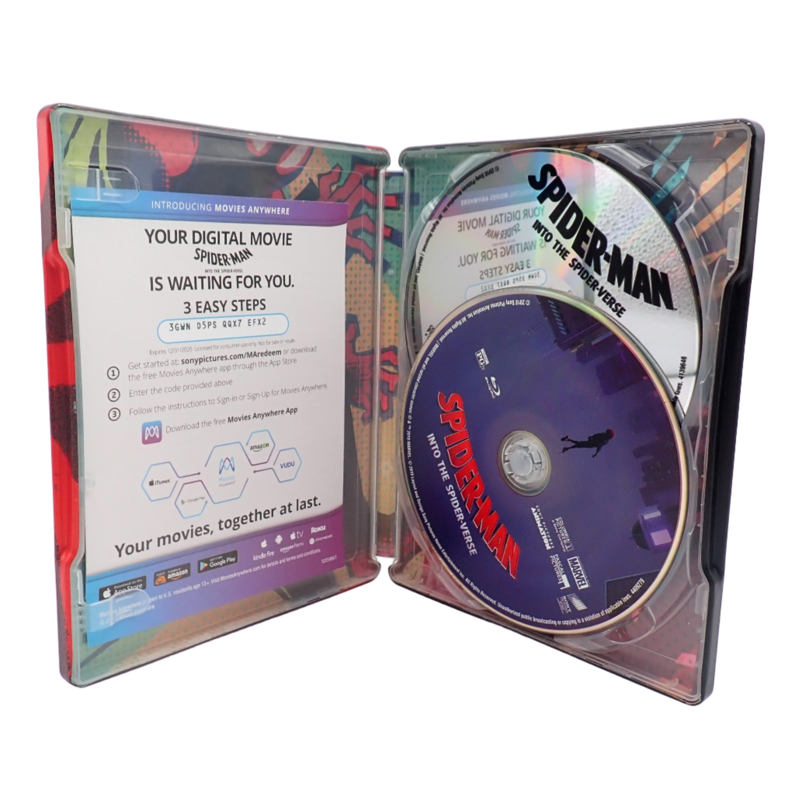 Spider-Man: Into the Spider-Verse - Blu-ray SteelBook