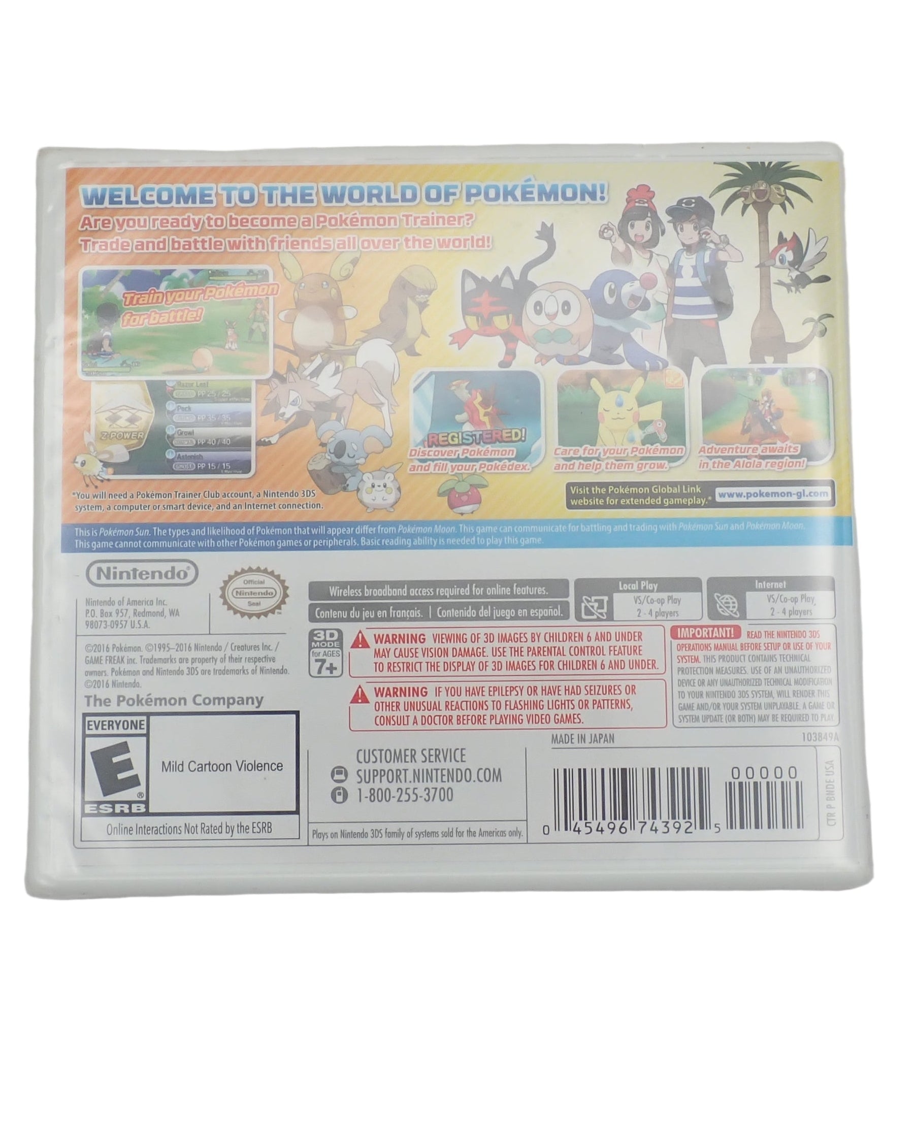 Pokémon Sun [Sealed] - 3DS