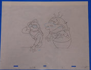 Ren & Stimpy Original Production Drawing