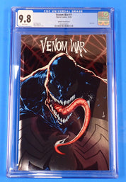 Venom War #1 (2024) Baldeon Variant - CGC 9.8