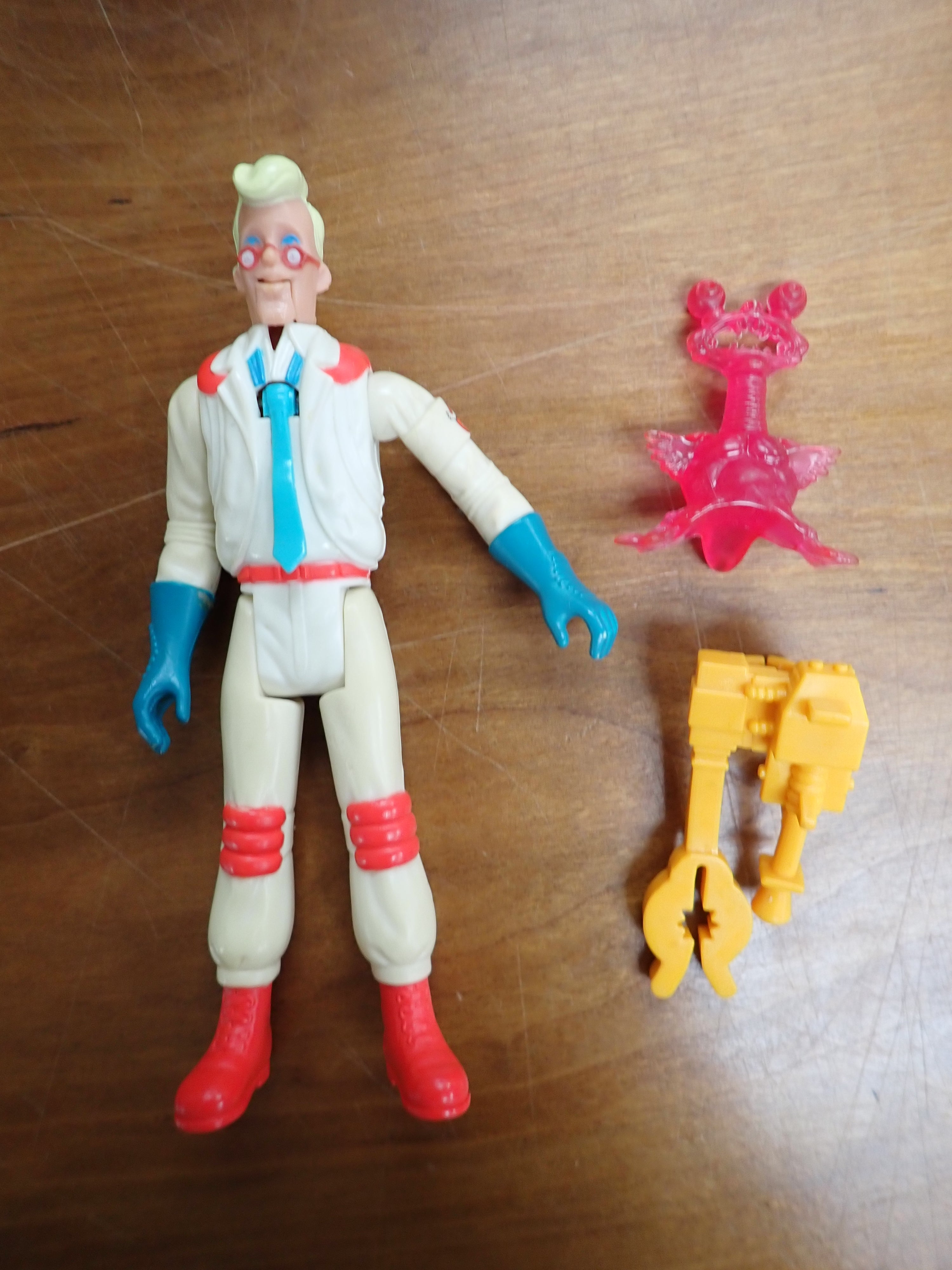 Egon Spengler Screaming Heroes Ghostbusters 1988 (COMPLETE)