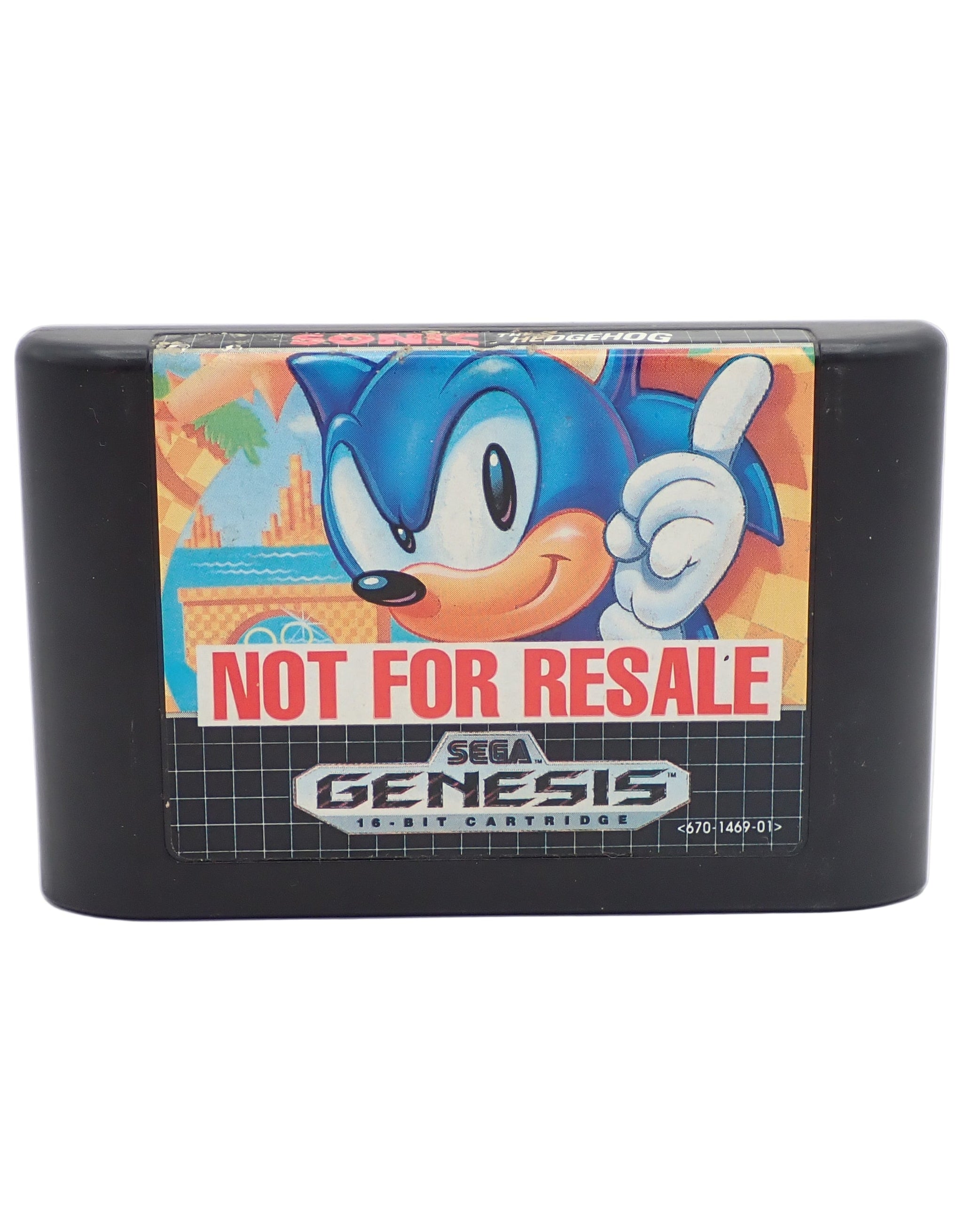 Sonic the Hedgehog (Not for Resale) [Loose] - Genesis