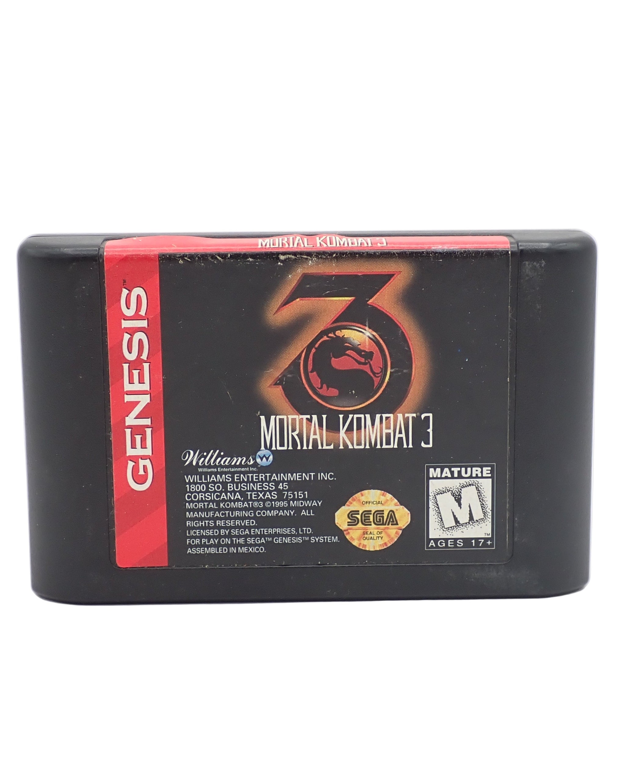 Mortal Kombat 3 [Loose] - Genesis