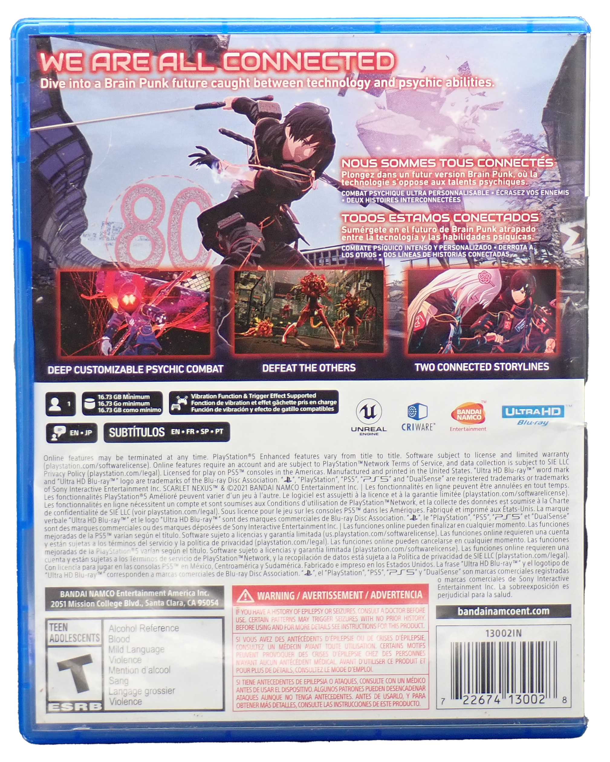 Scarlet Nexus - PS5