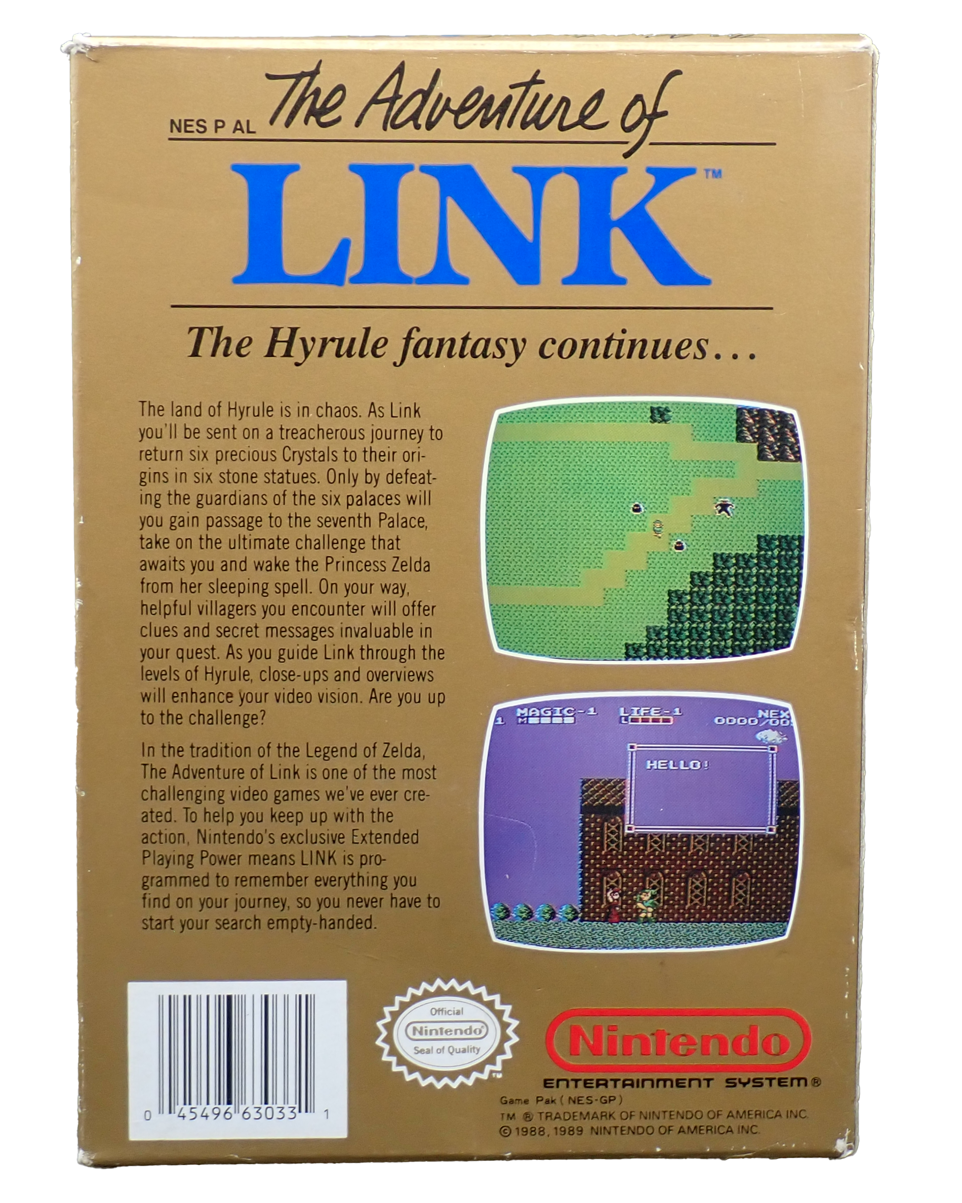 Zelda II: The Adventure of Link - NES