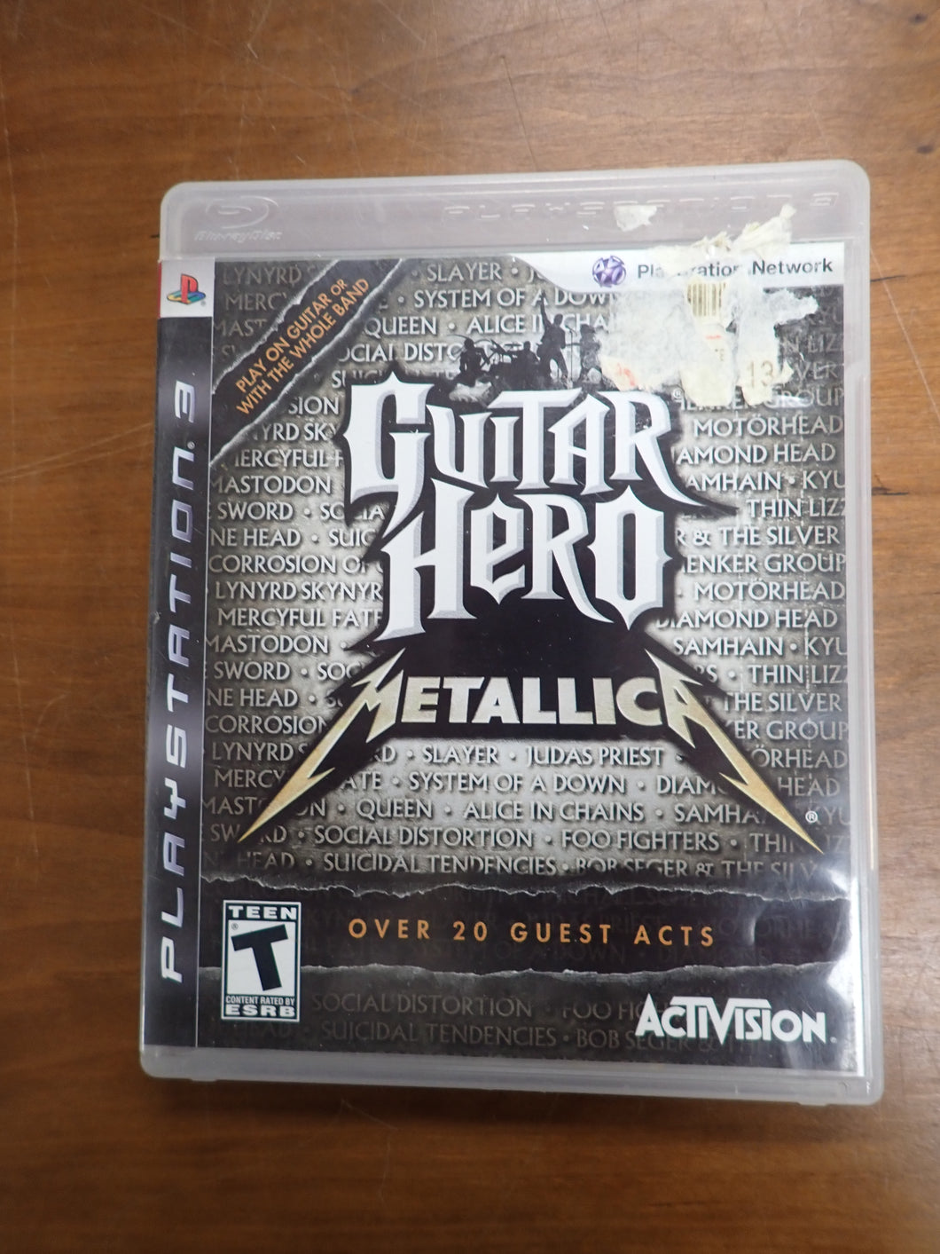 Guitar Hero Metallica - PS3