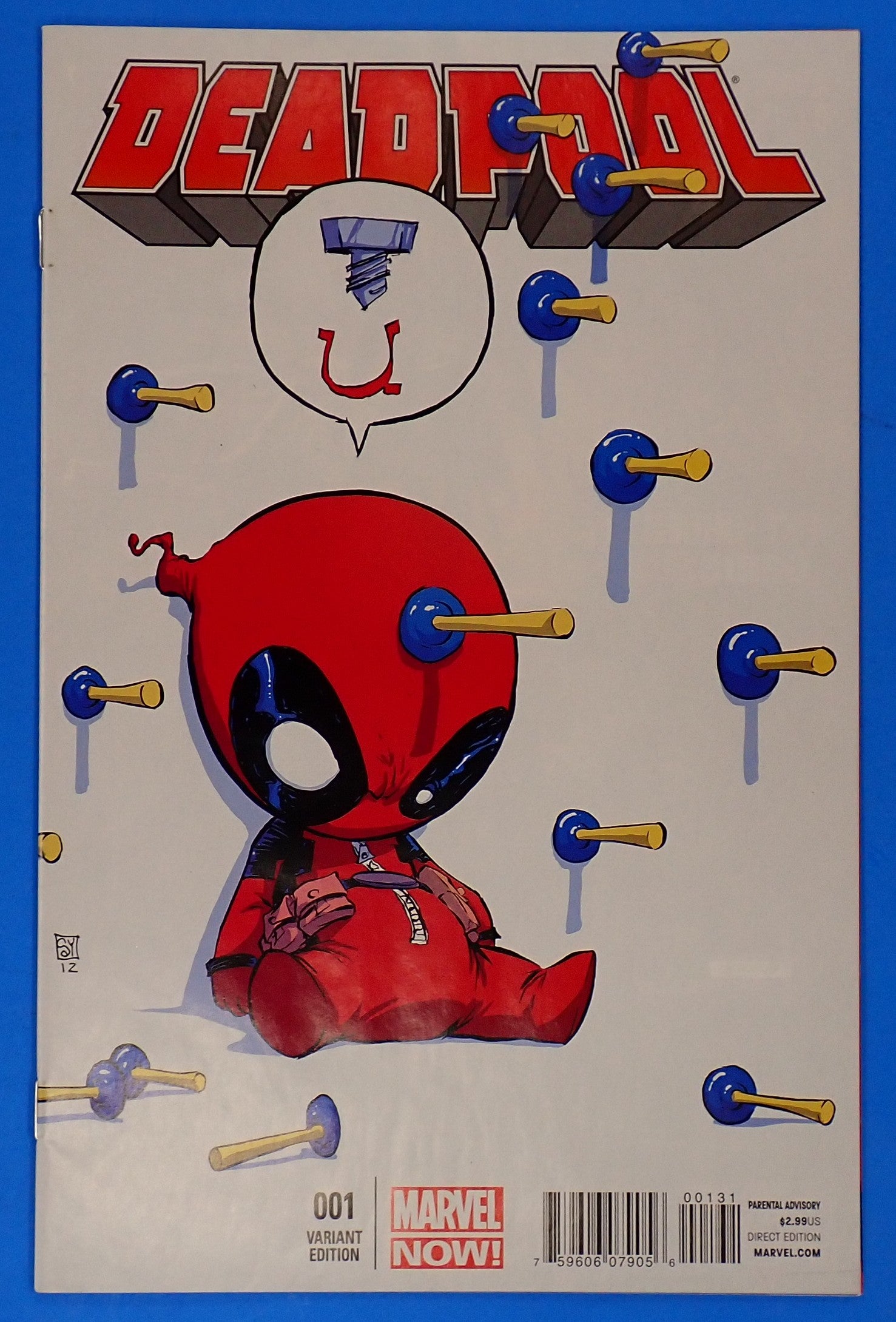 Deadpool #1 (2013) VF 8.0 - Young Variant