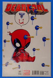 Deadpool #1 (2013) VF 8.0 - Young Variant