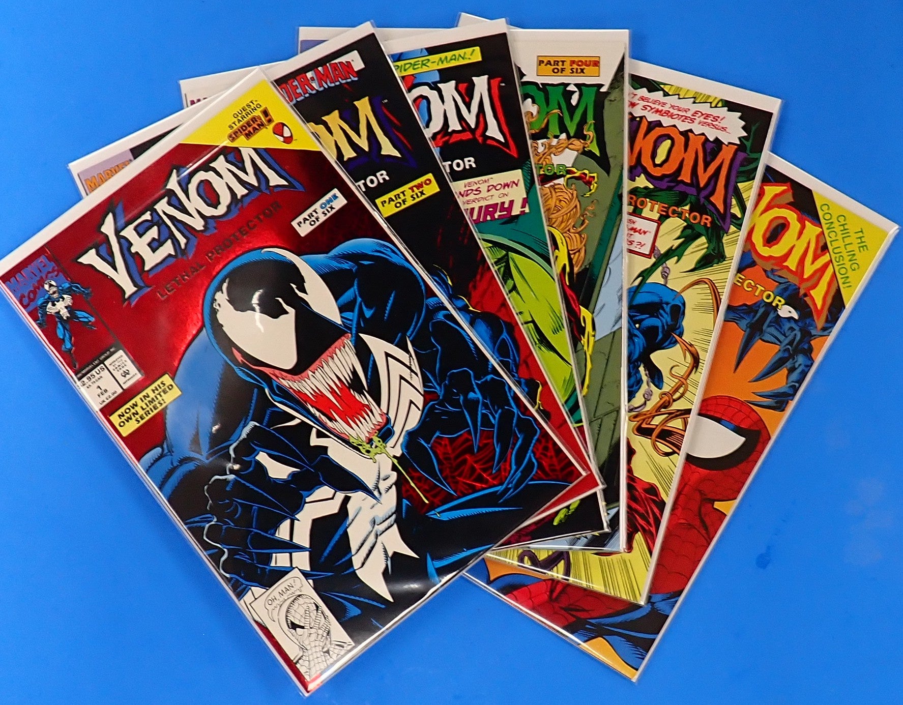 Venom Lethal Protector #1-6 FULL SET (1993) - NM 9.0
