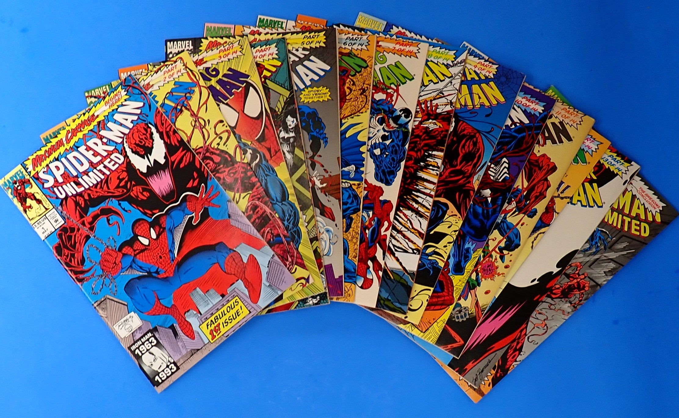 Maximum Carnage #1-14 FULL SET (1993) - NM 9.0
