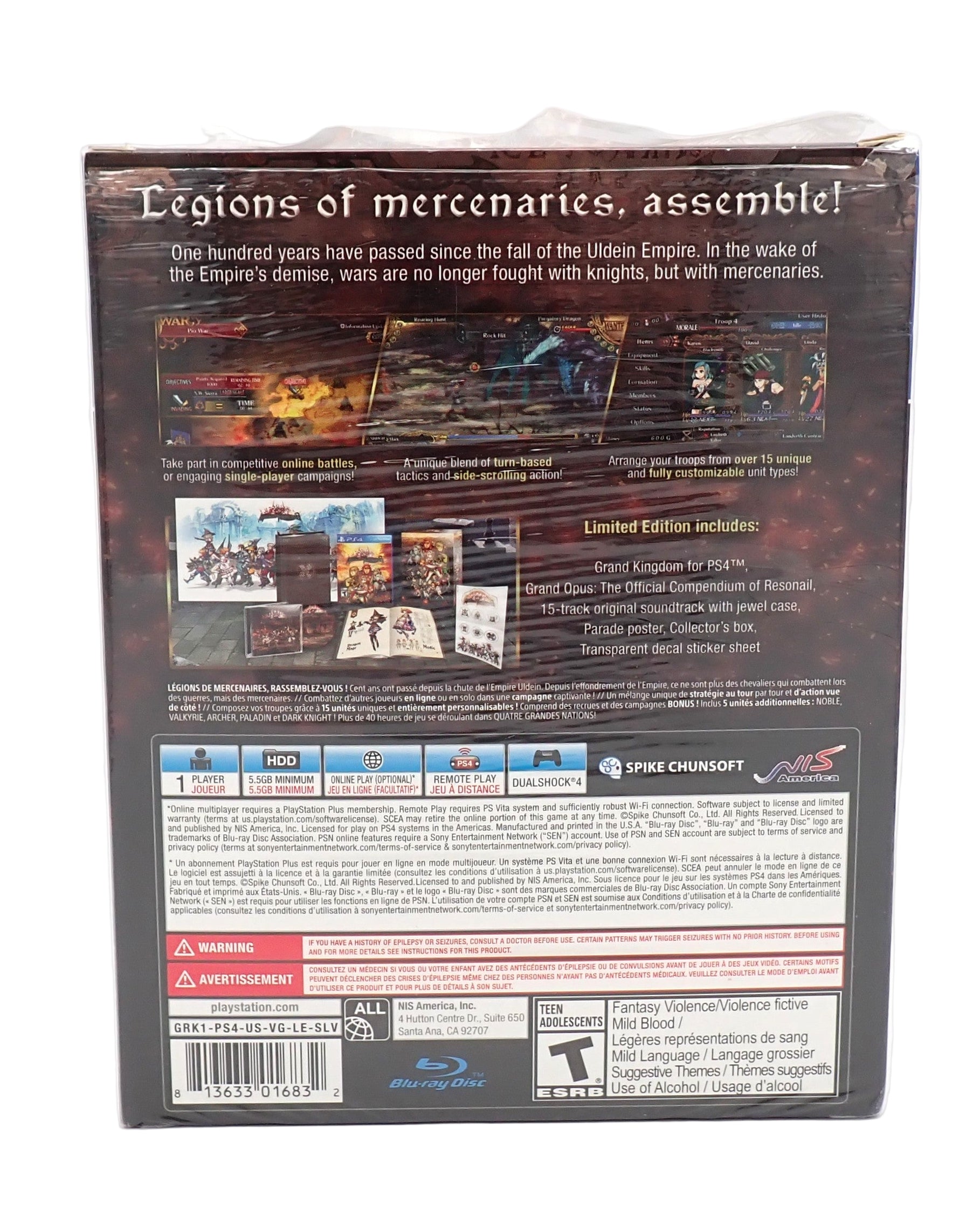 Grand Kingdom LE - PS4