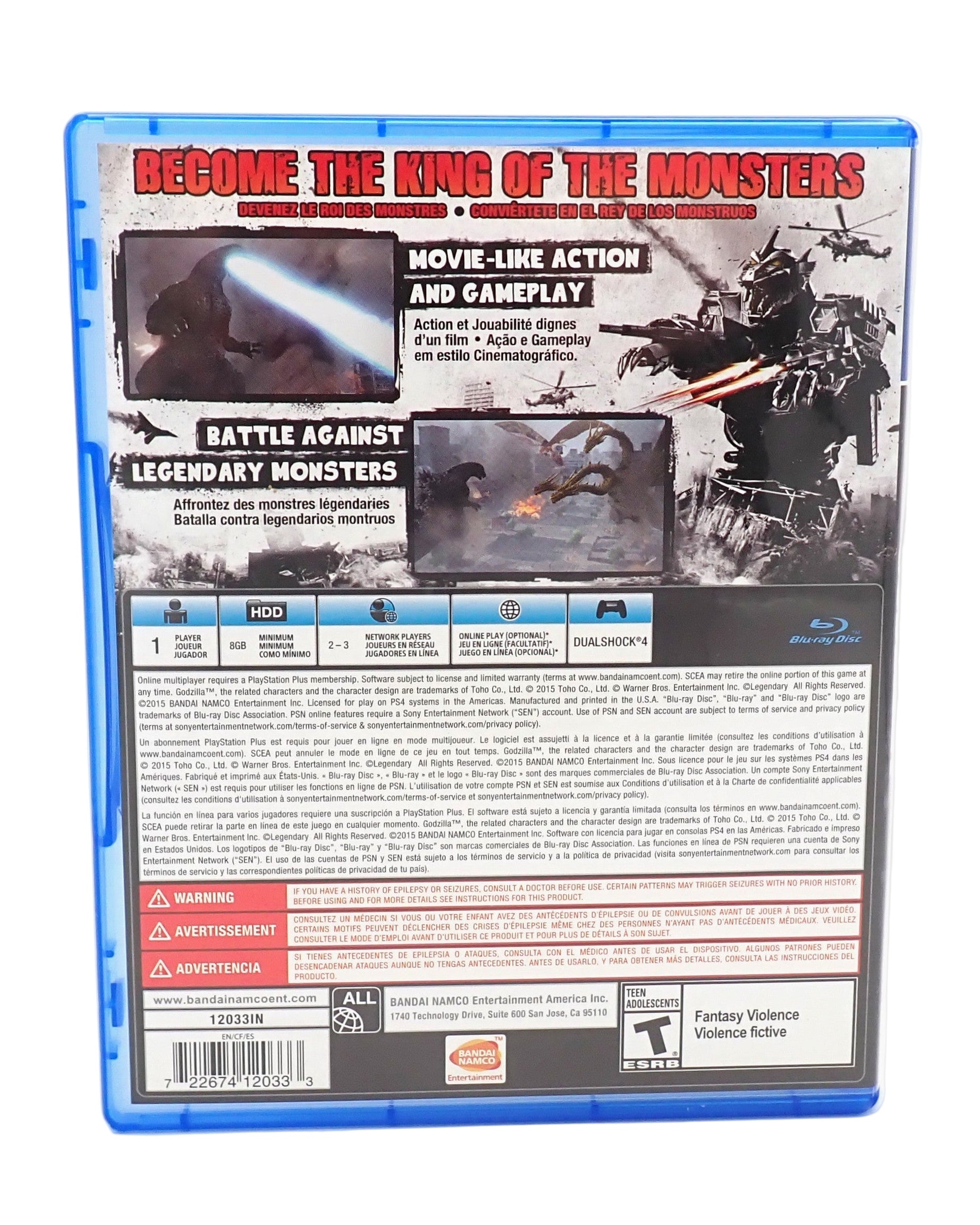 Godzilla - PS4
