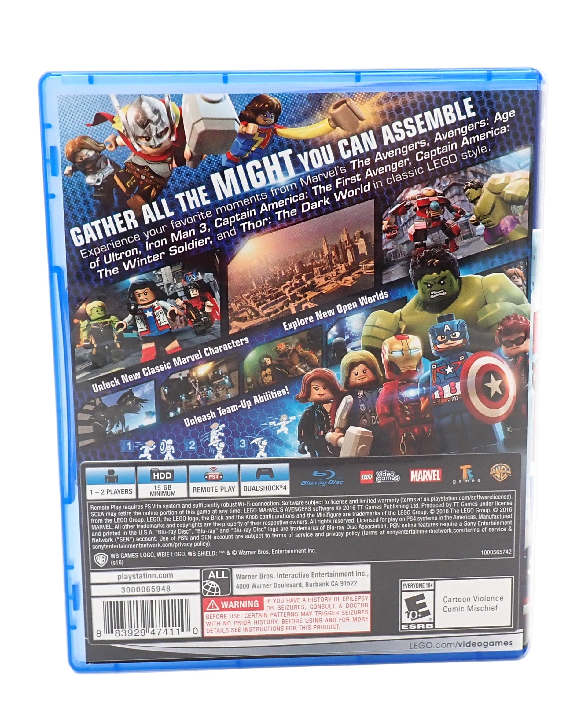 Lego Marvel Avengers - PS4