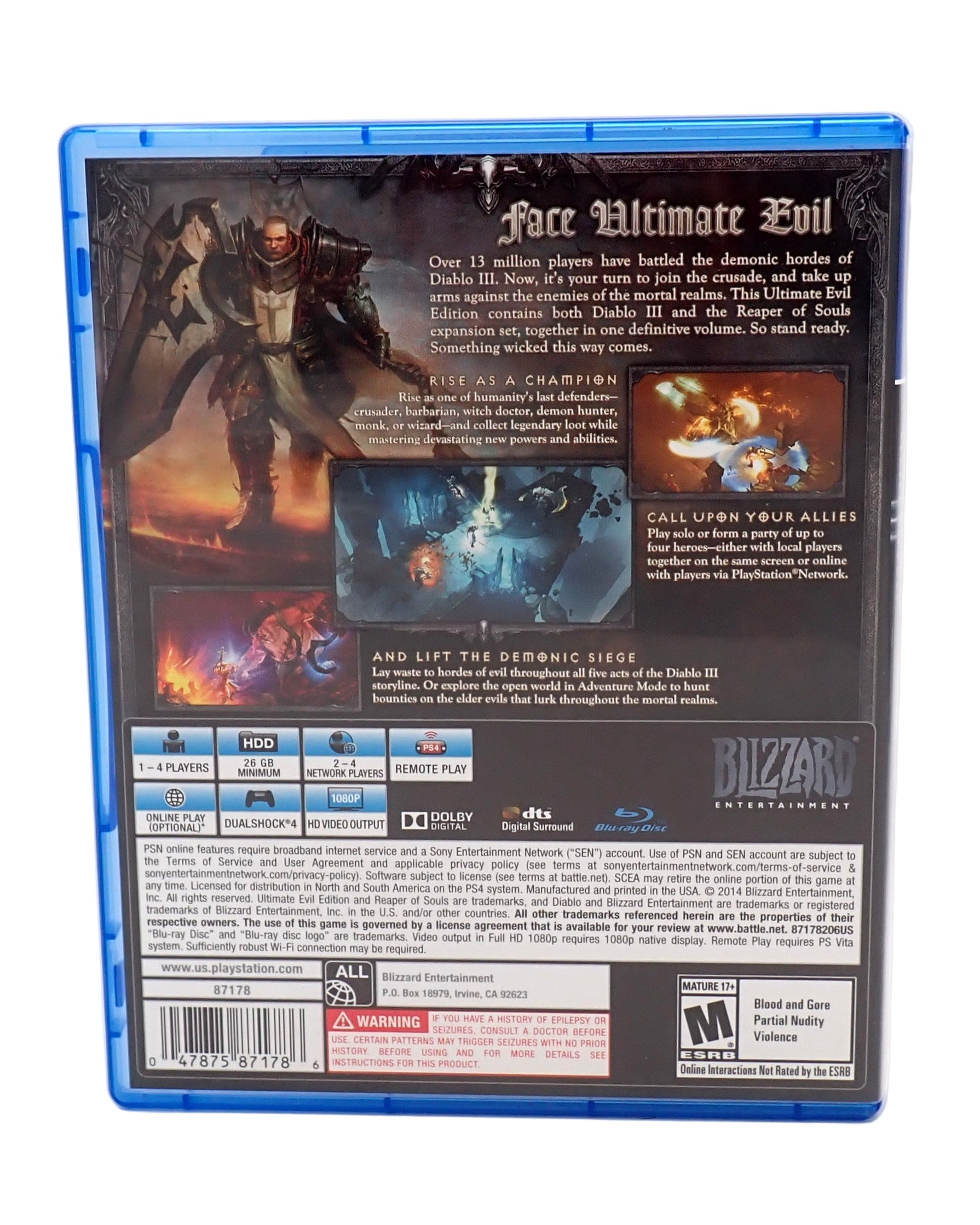 Diablo 3 Reaper of Souls - PS4