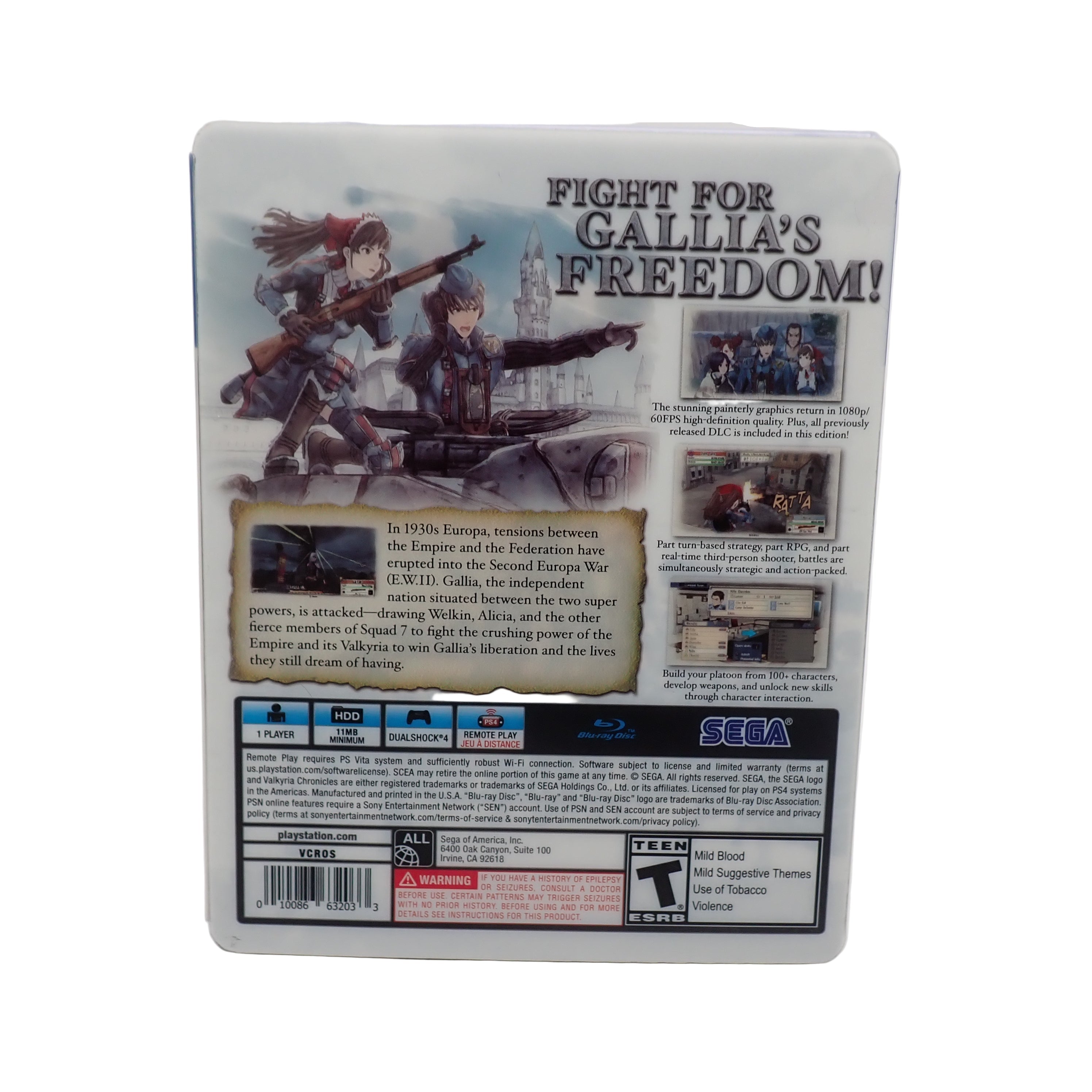 Valkyria Chronicles RE - PS4