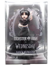 Rave'n Wednesday - Monster High Figure