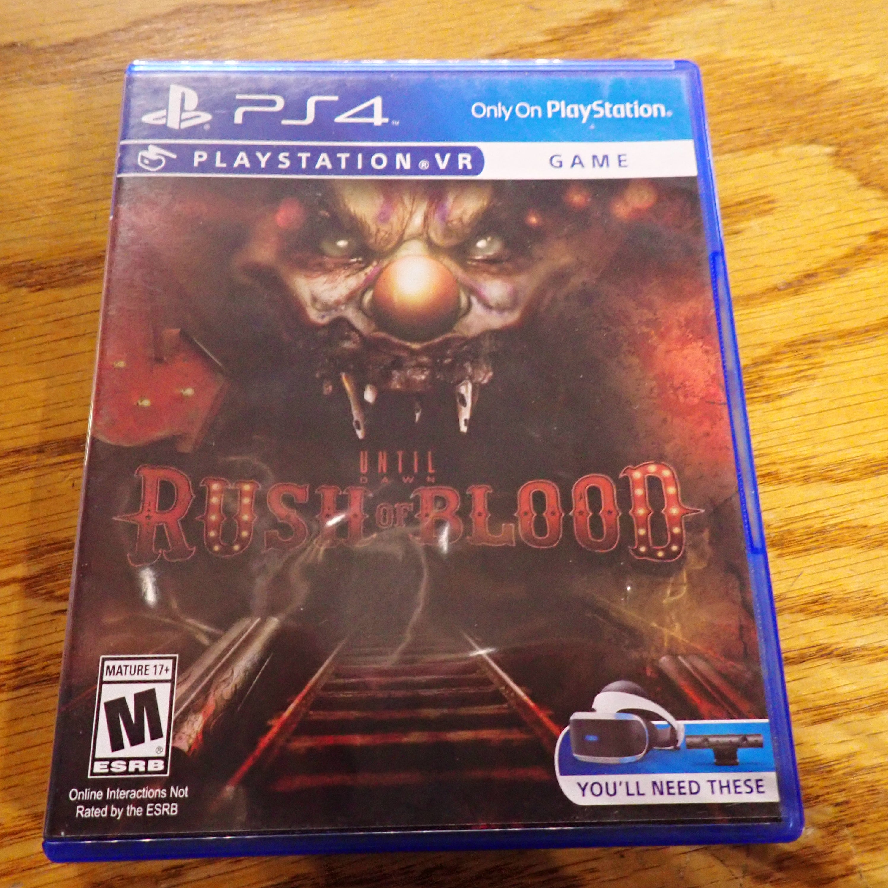 Until Dawn: Rush of Blood - PS4
