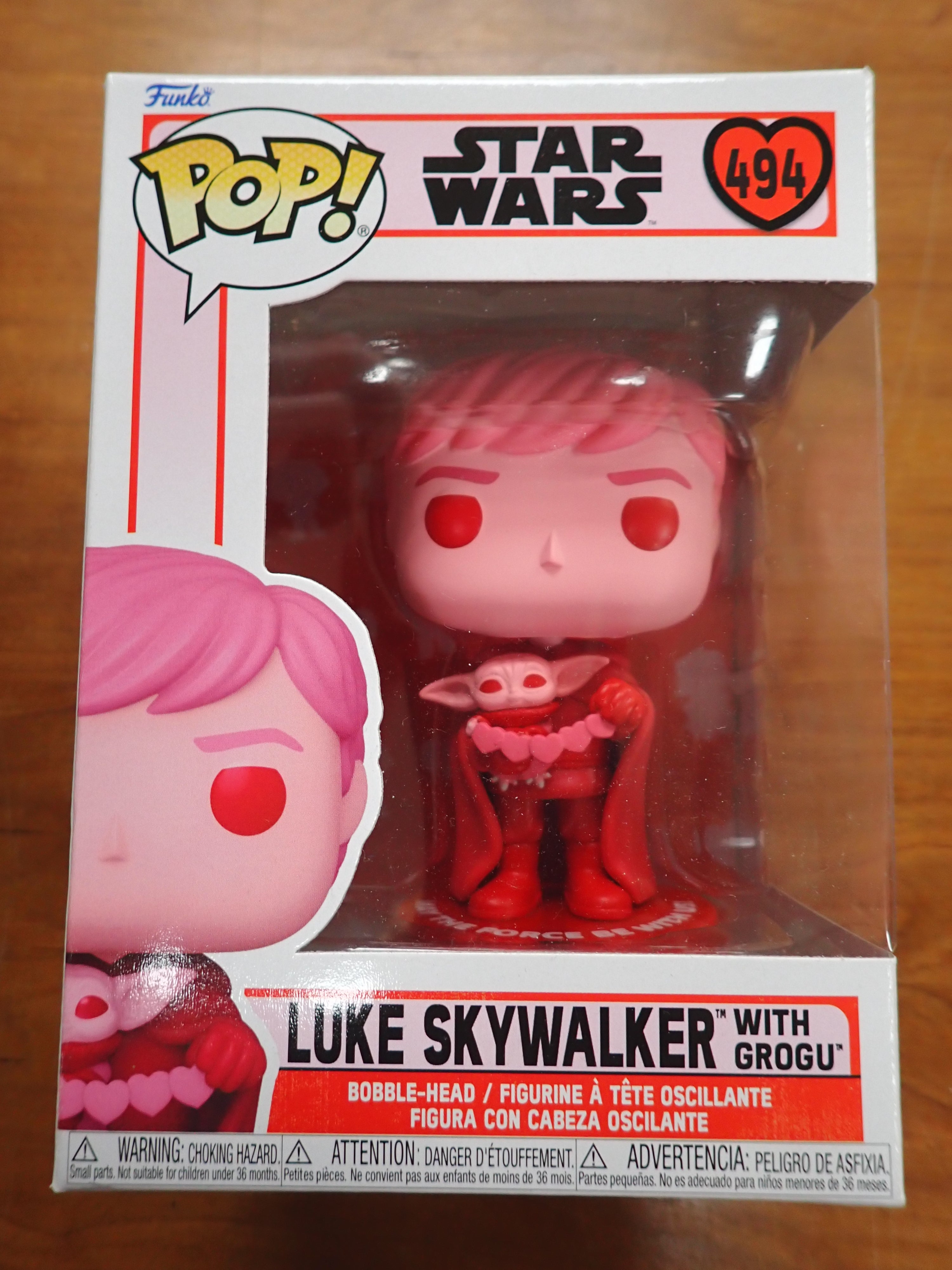 Luke Skywalker w/ Grogu - POP! #494