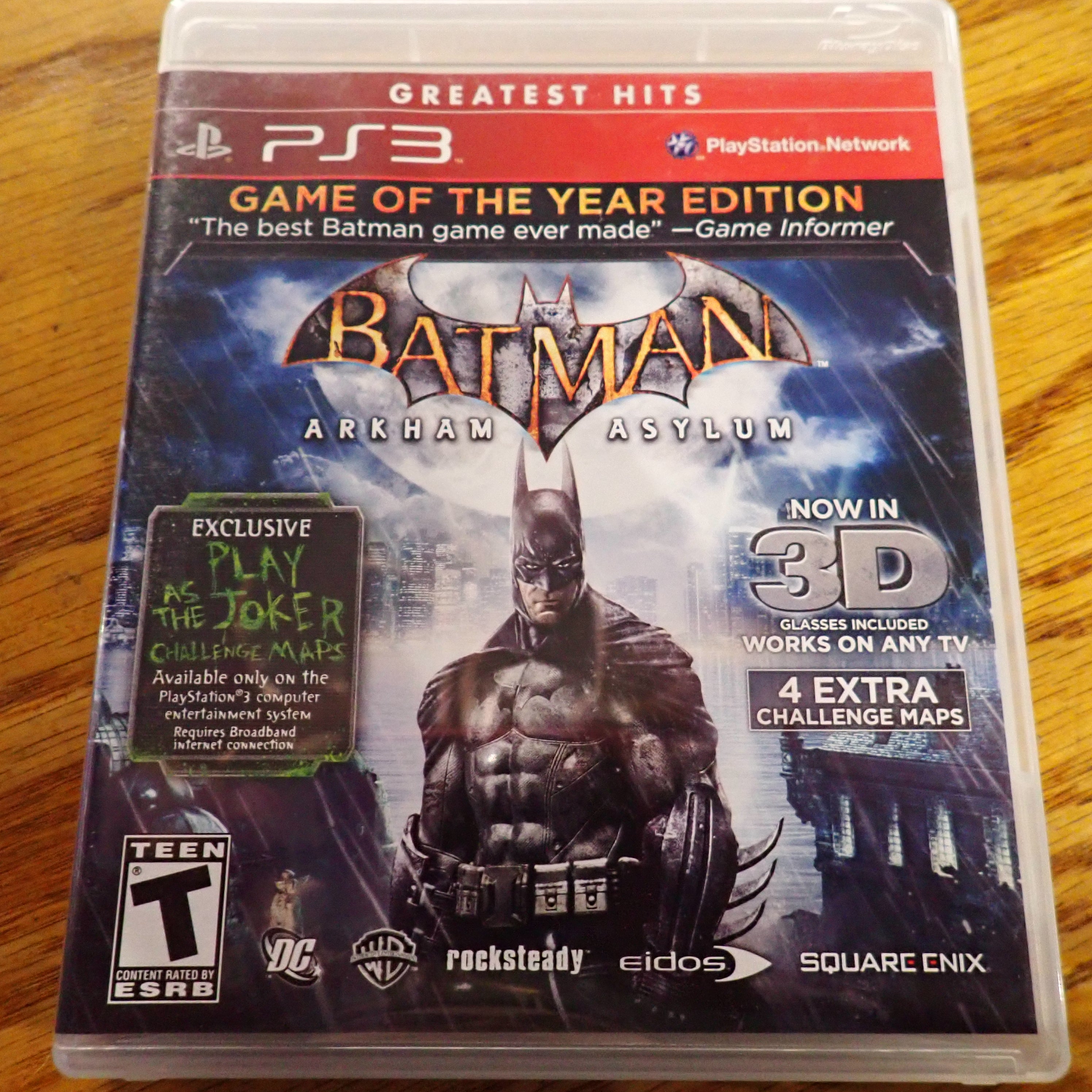 Batman: Arkham Asylum (GOTY GH) - PS3