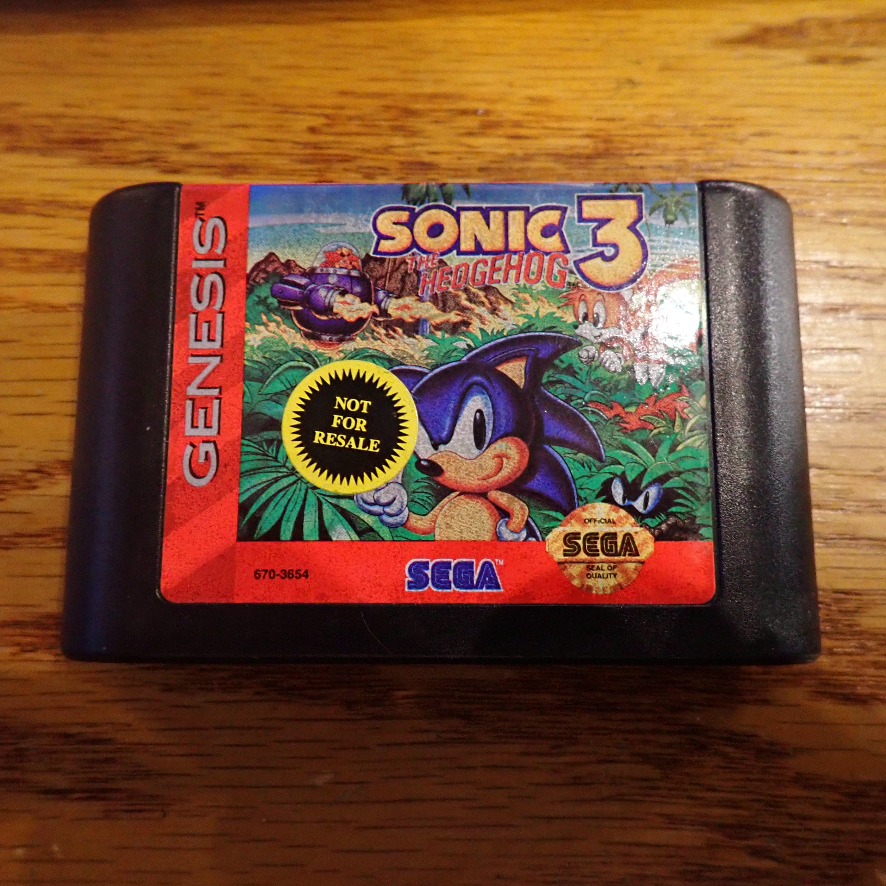 Sonic 3 - Sega Genesis