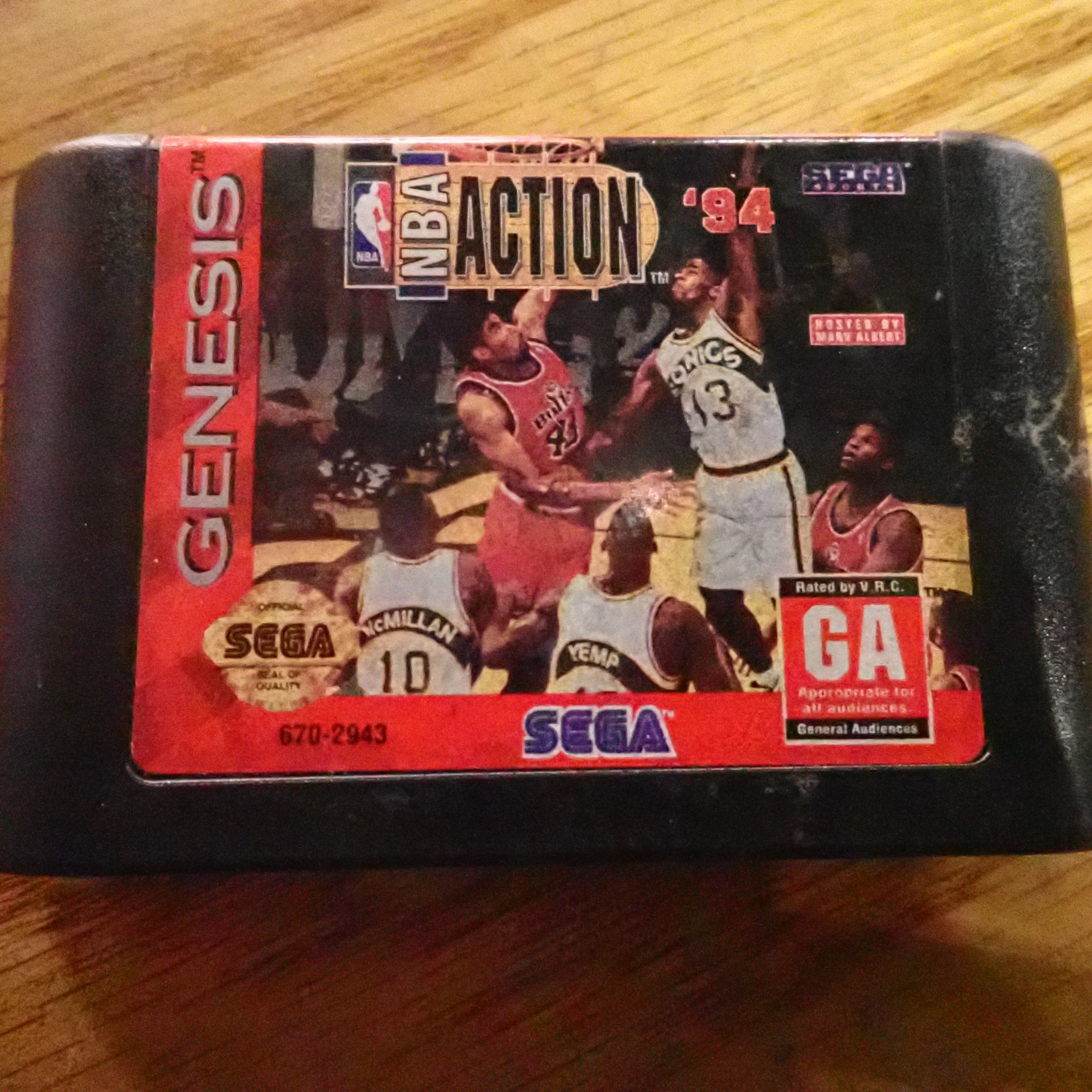 NBA Action 94' - Sega Genesis