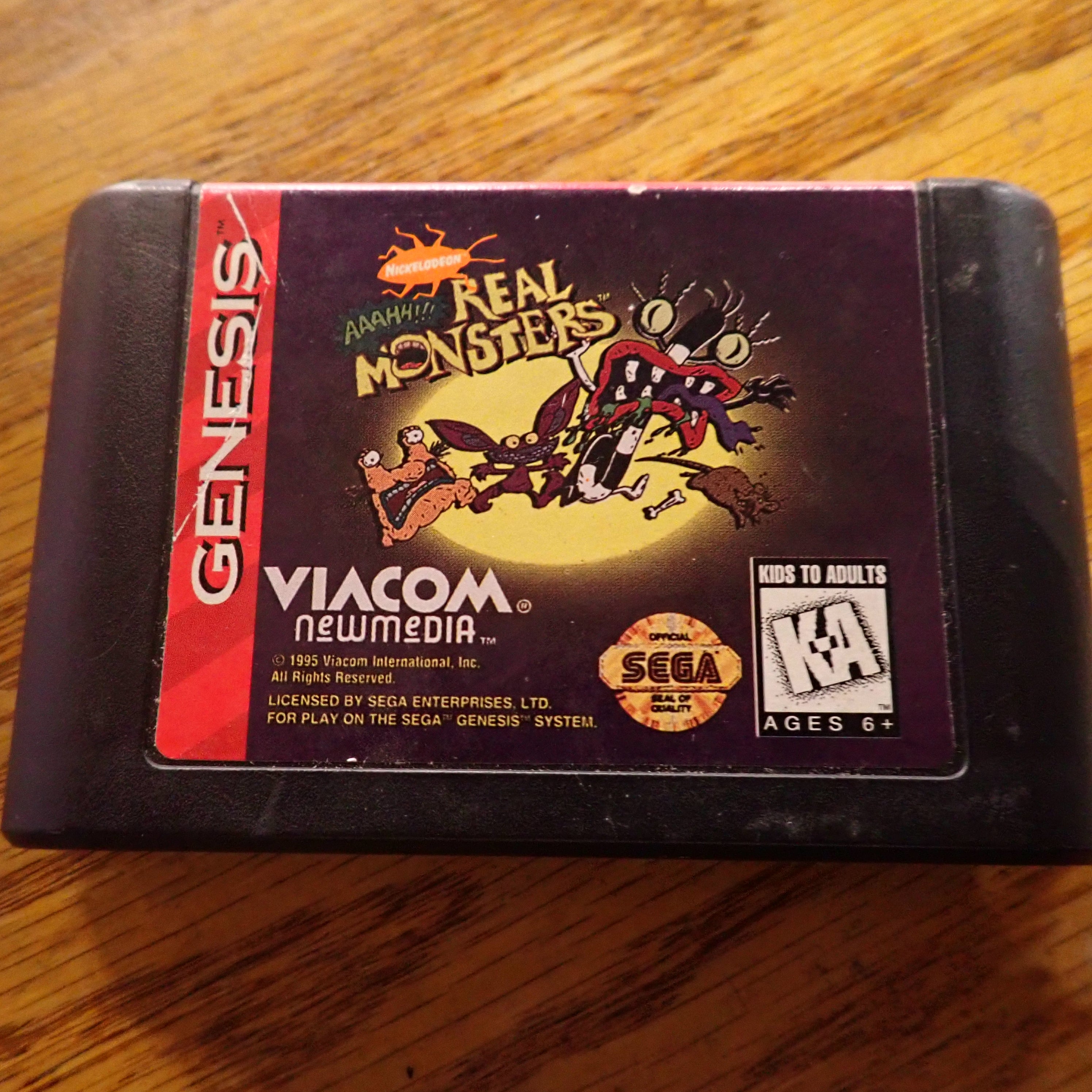 AAAHH!!! Real Monsters - Sega Genesis