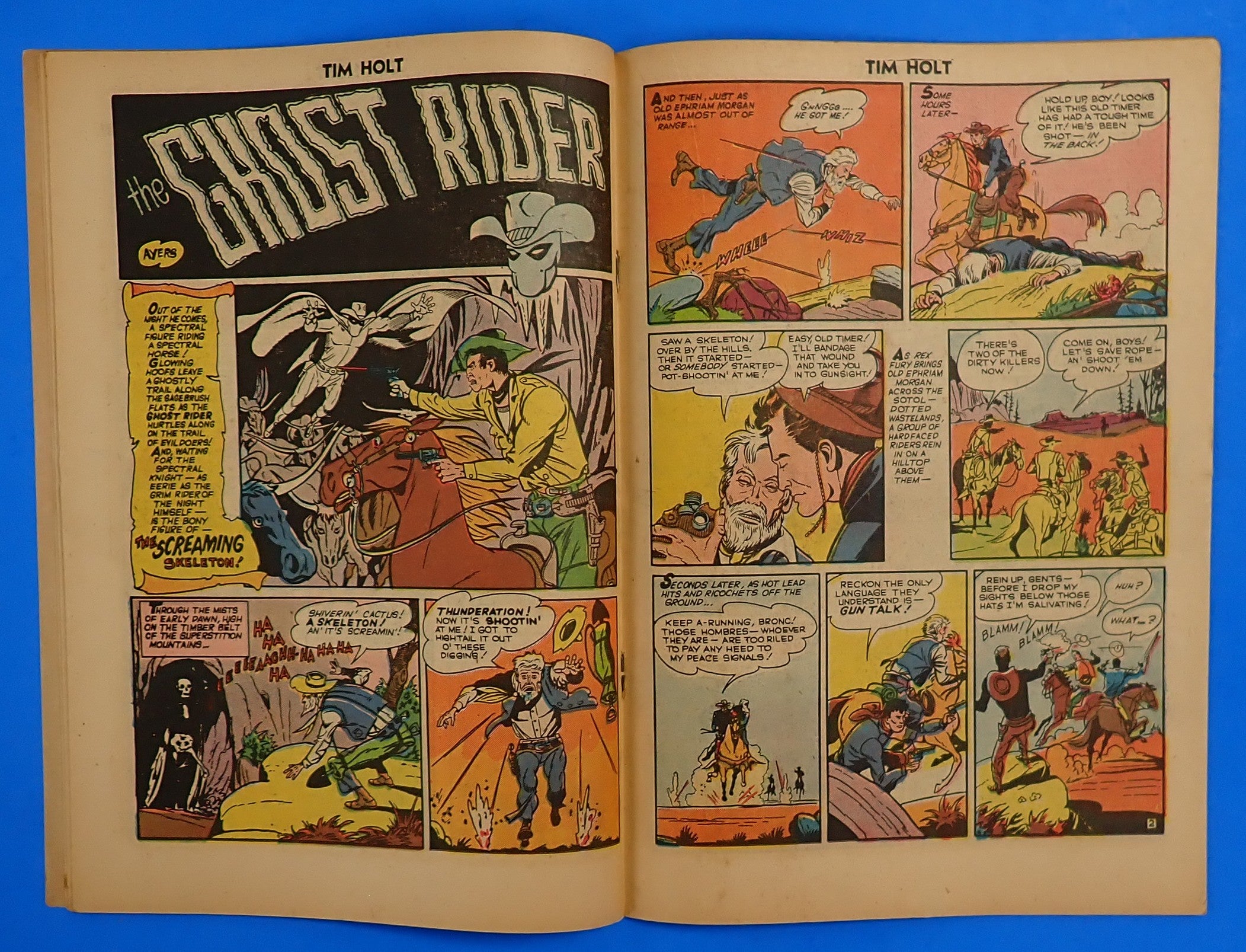 Tim Holt #20 (1950) - VG (4.0) - 1st App. Red Mask