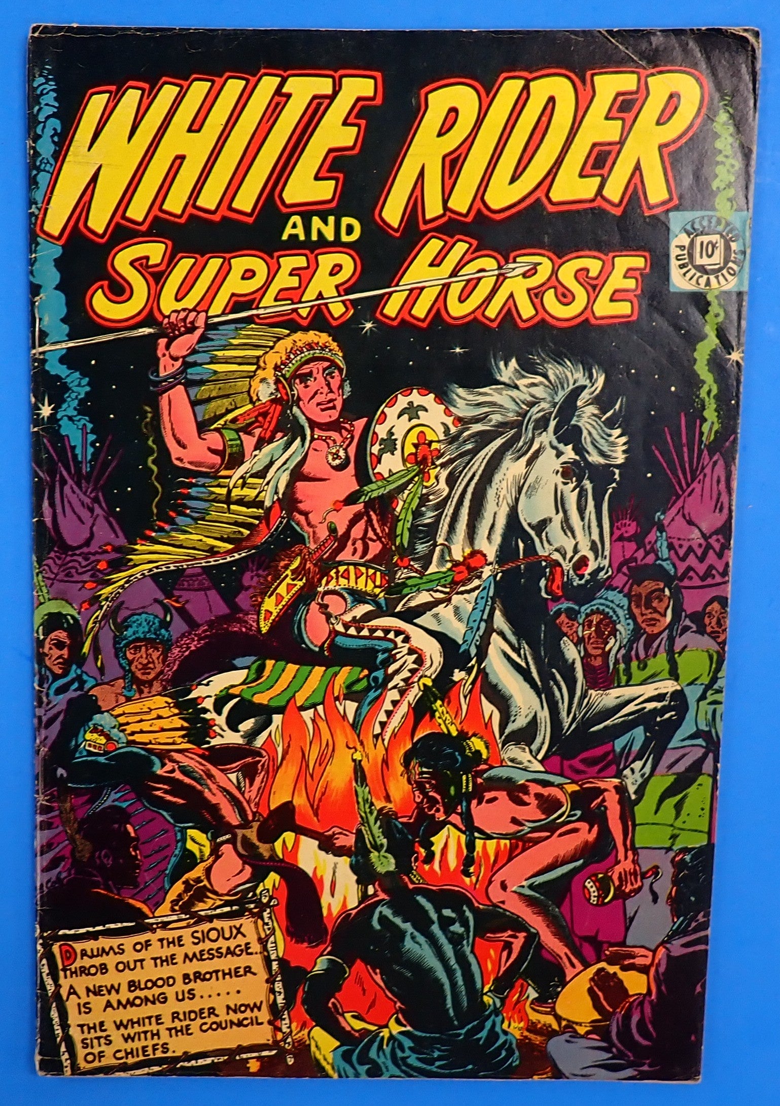 White Rider and Super Horse #6 (1951) - GD (2.0) - Golden Age Western
