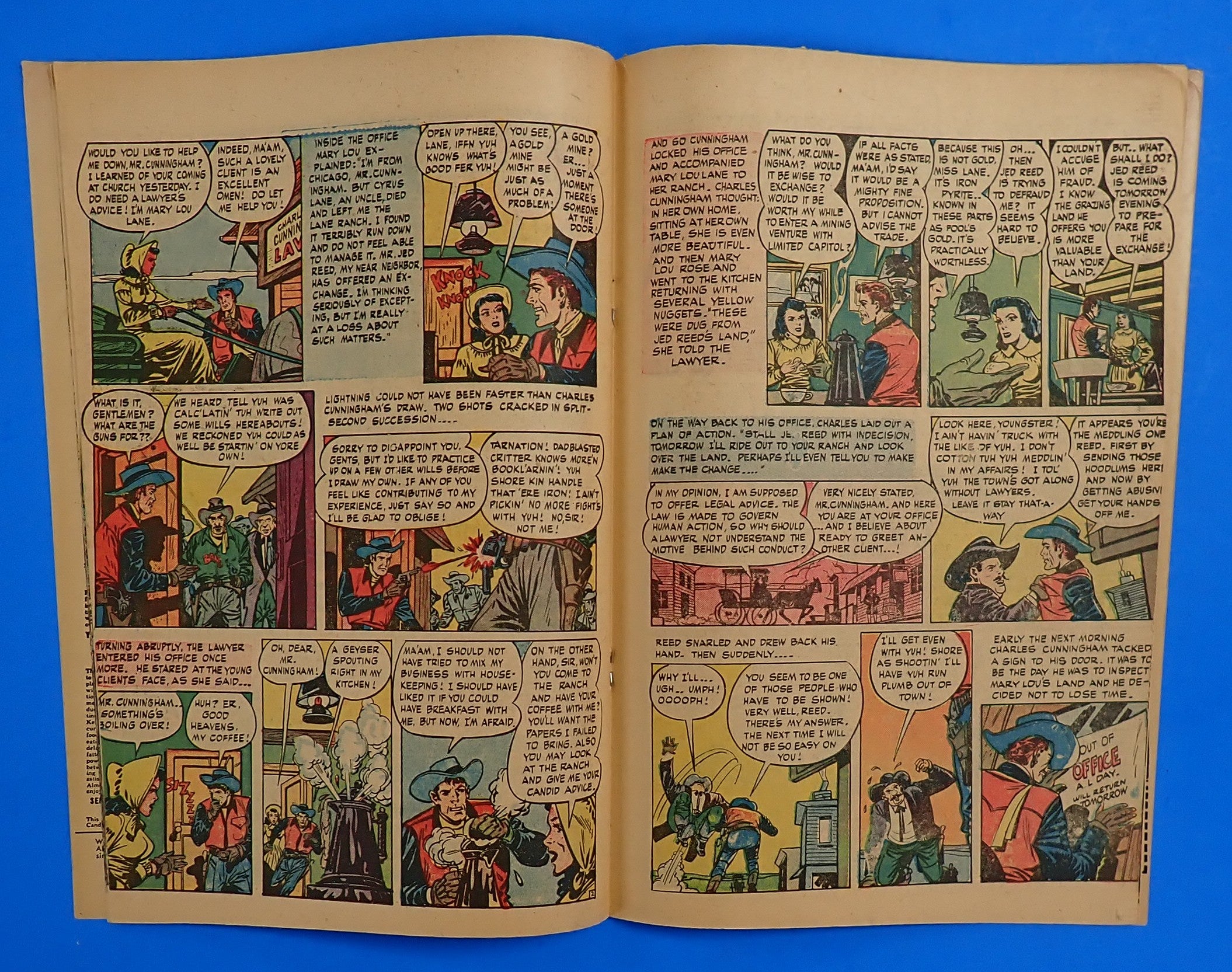 White Rider and Super Horse #6 (1951) - GD (2.0) - Golden Age Western