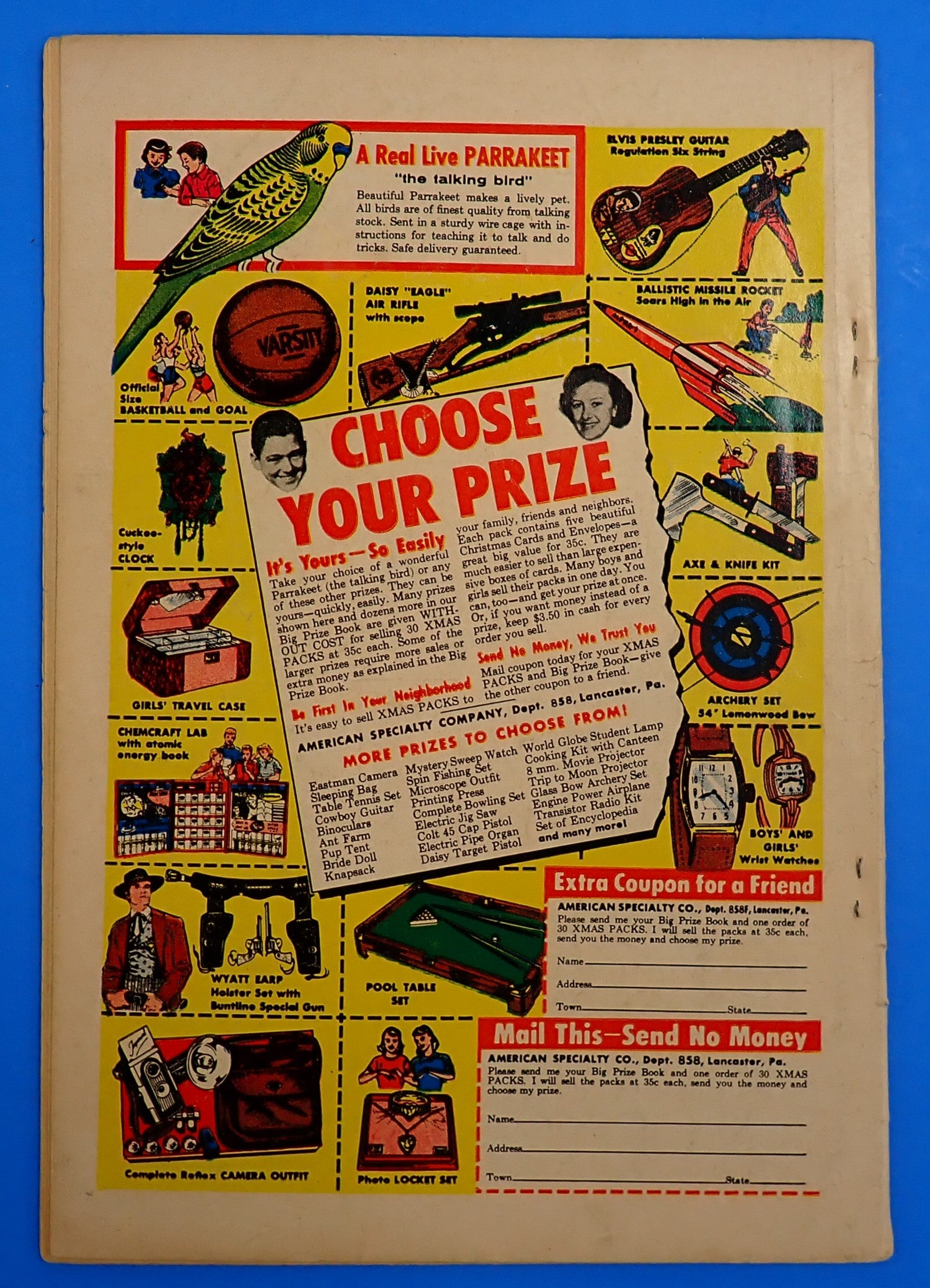 Rocky Lane Western #83 (1958) - VG (4.0) - Golden Age Western
