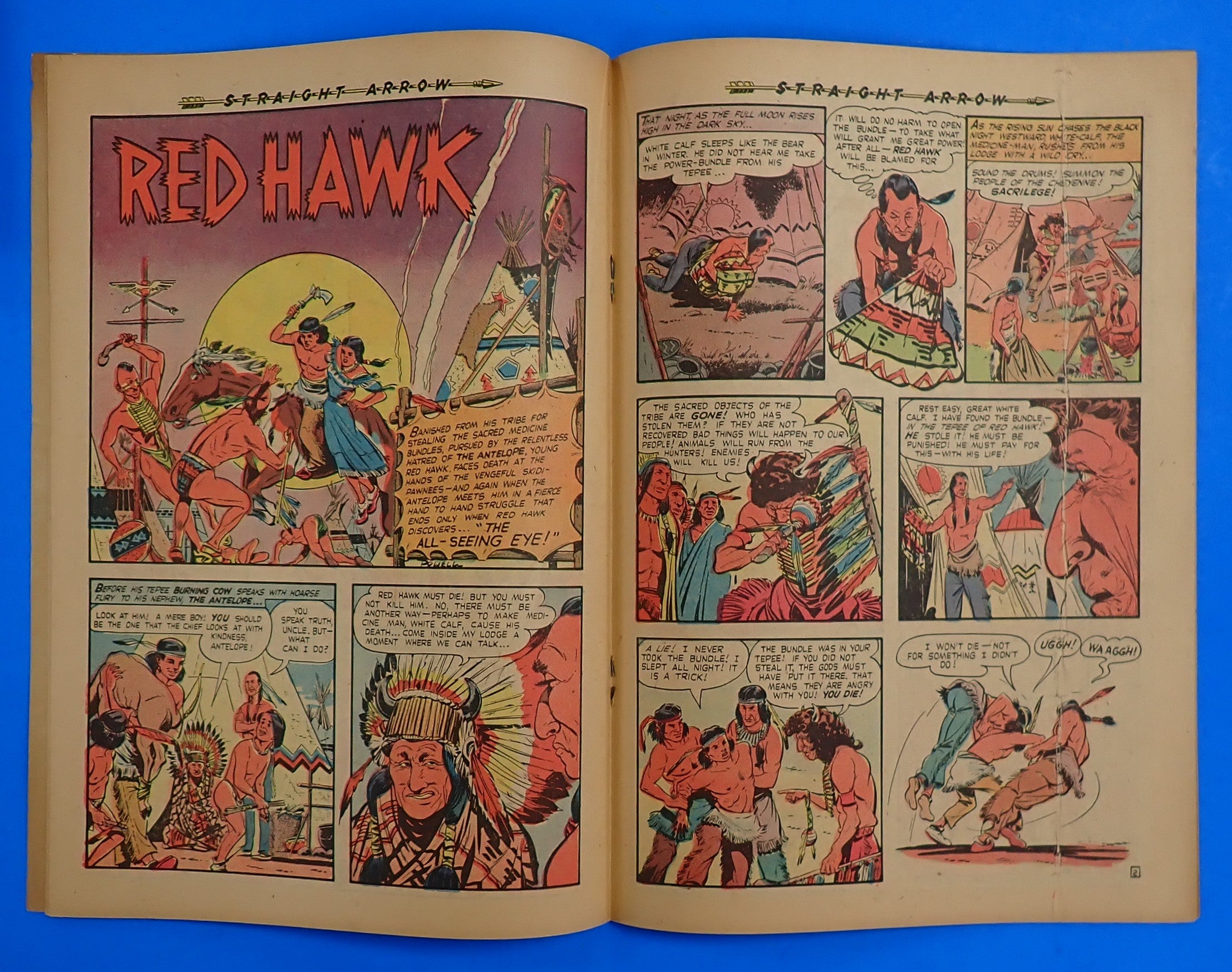 Straight Arrow #4 (1950) - FN (6.0) - Golden Age Western