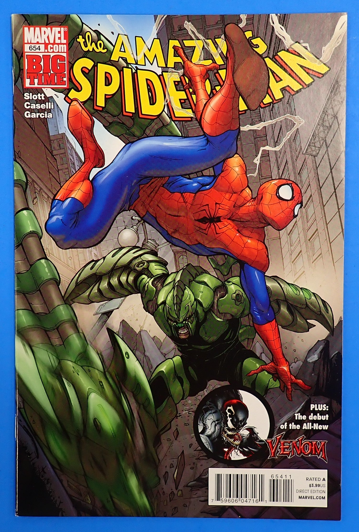 Amazing Spider-Man #654 (2011) - VF/VF+ (8.0-8.5) - Origin Agent Venom