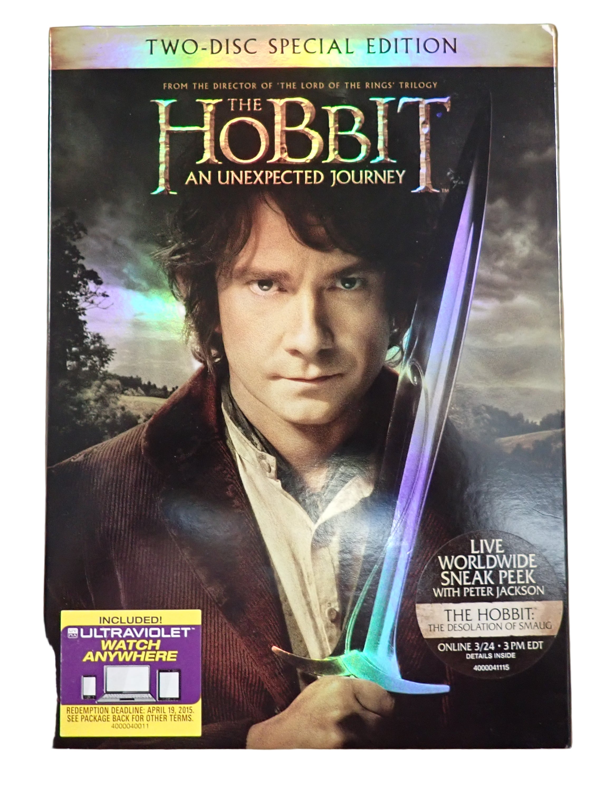 The Hobbit: An Unexpected Journey [Two-Disc Special Edition] (DVD)