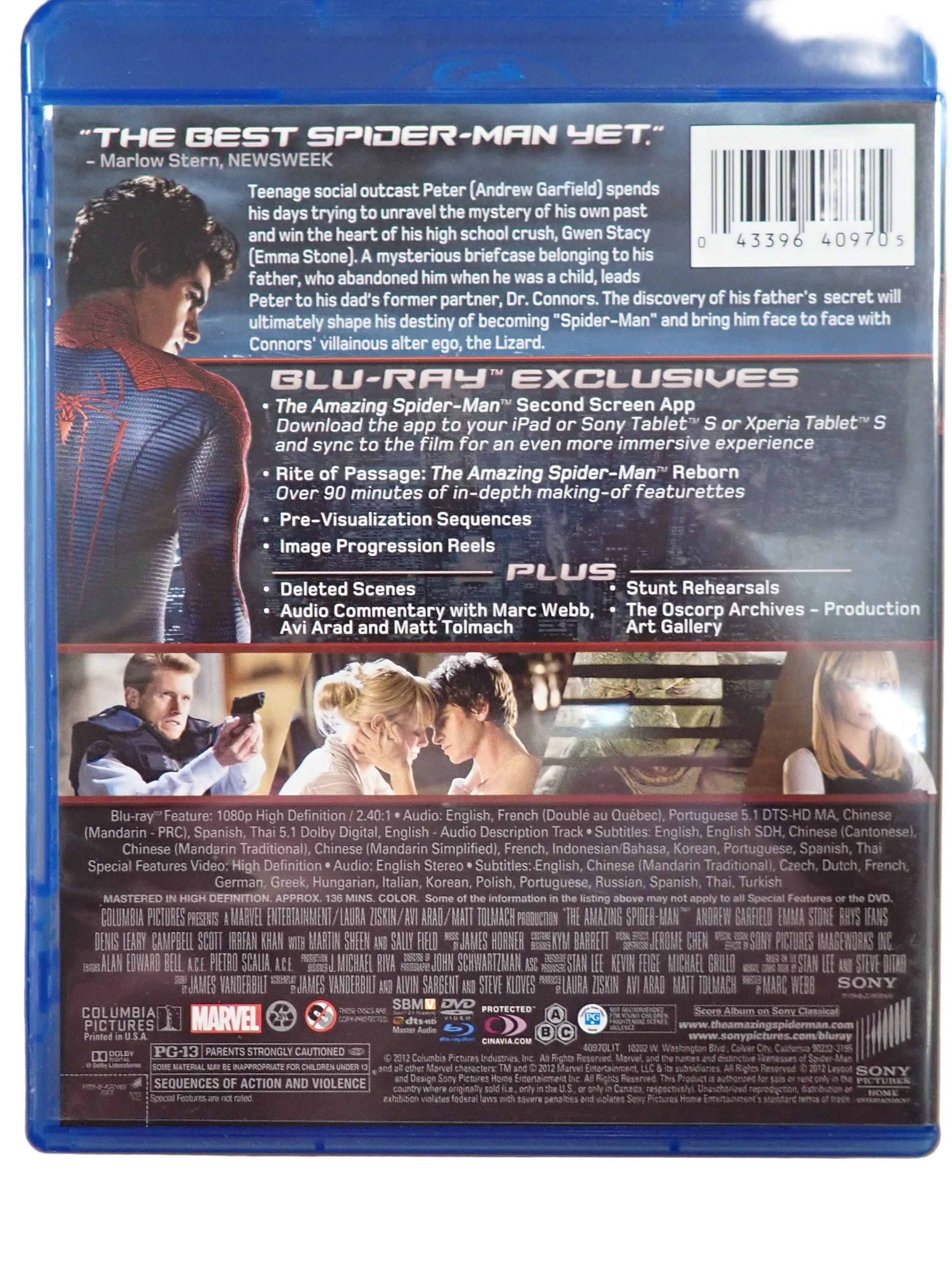 The Amazing Spider-Man (Blu-ray+DVD)