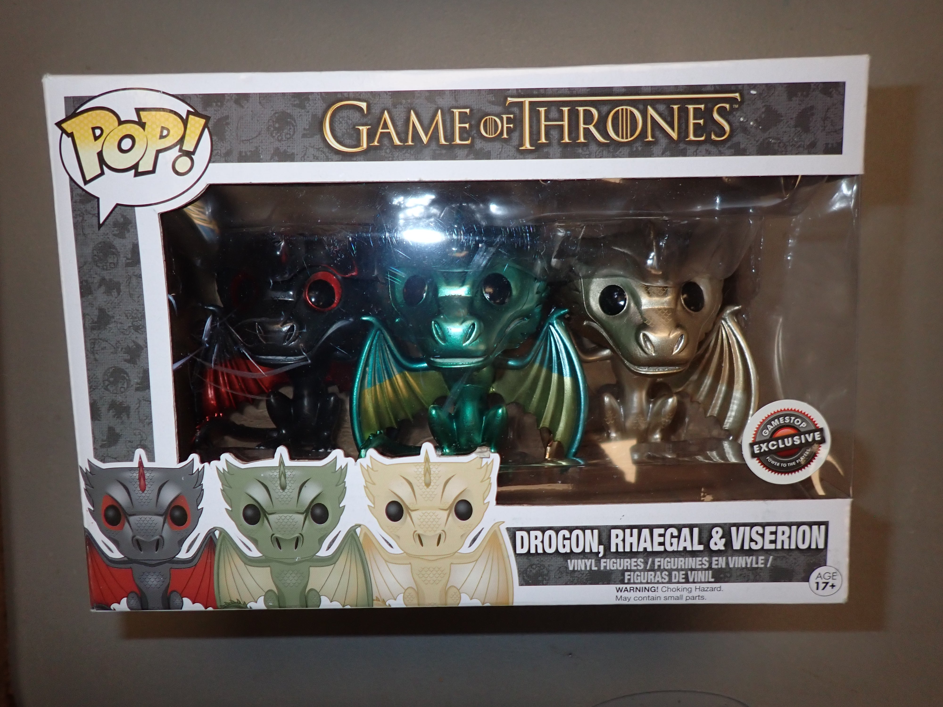 Drogon, Rhaegal, & Viserion - POP!