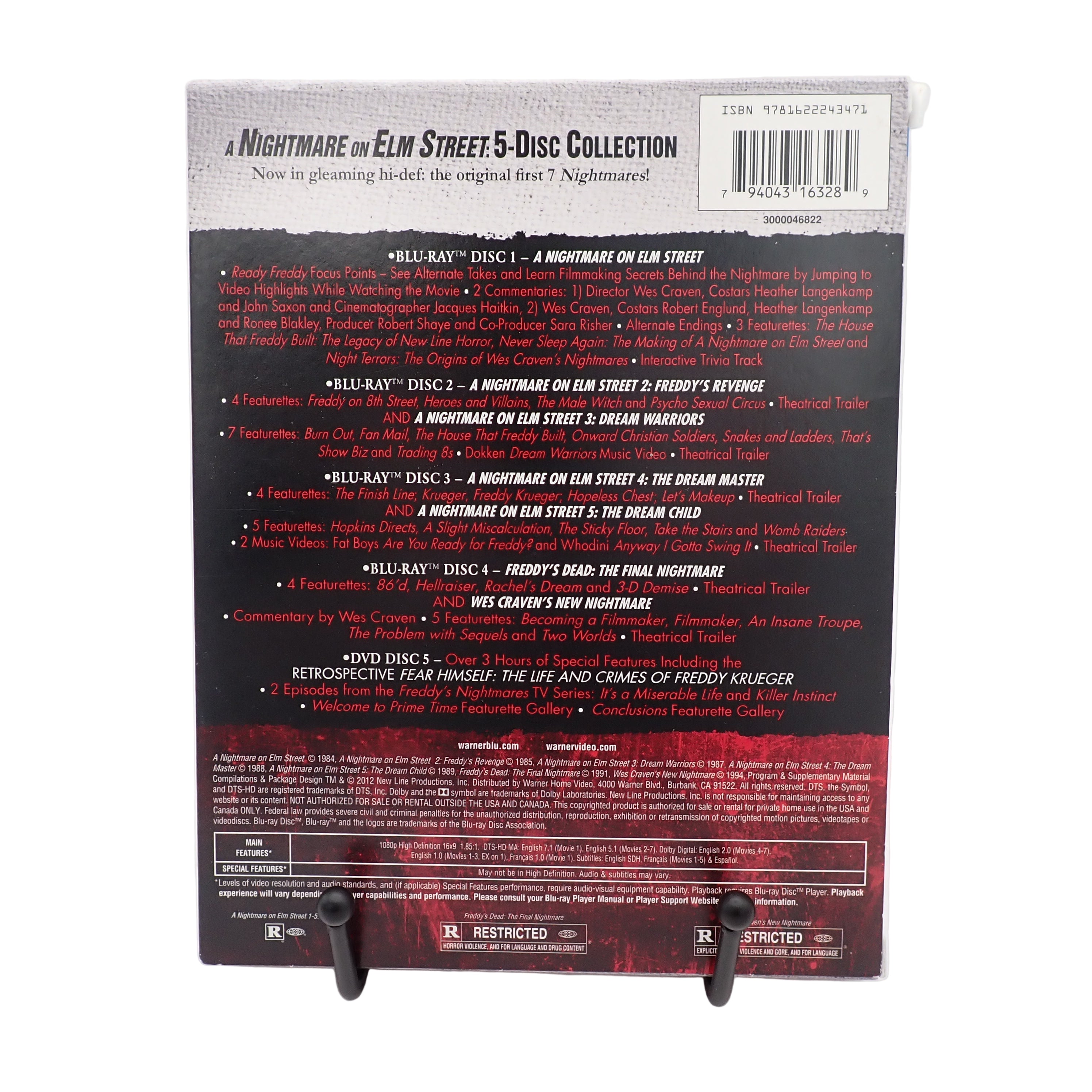 A Nightmare on Elm Street - 7 Film Collection (Blu-Ray)