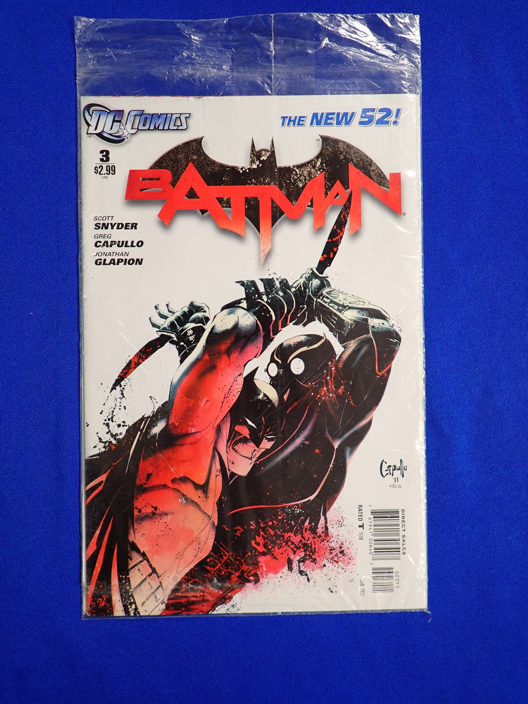 Batman #3 Sealed Subscription Bag VF/NM