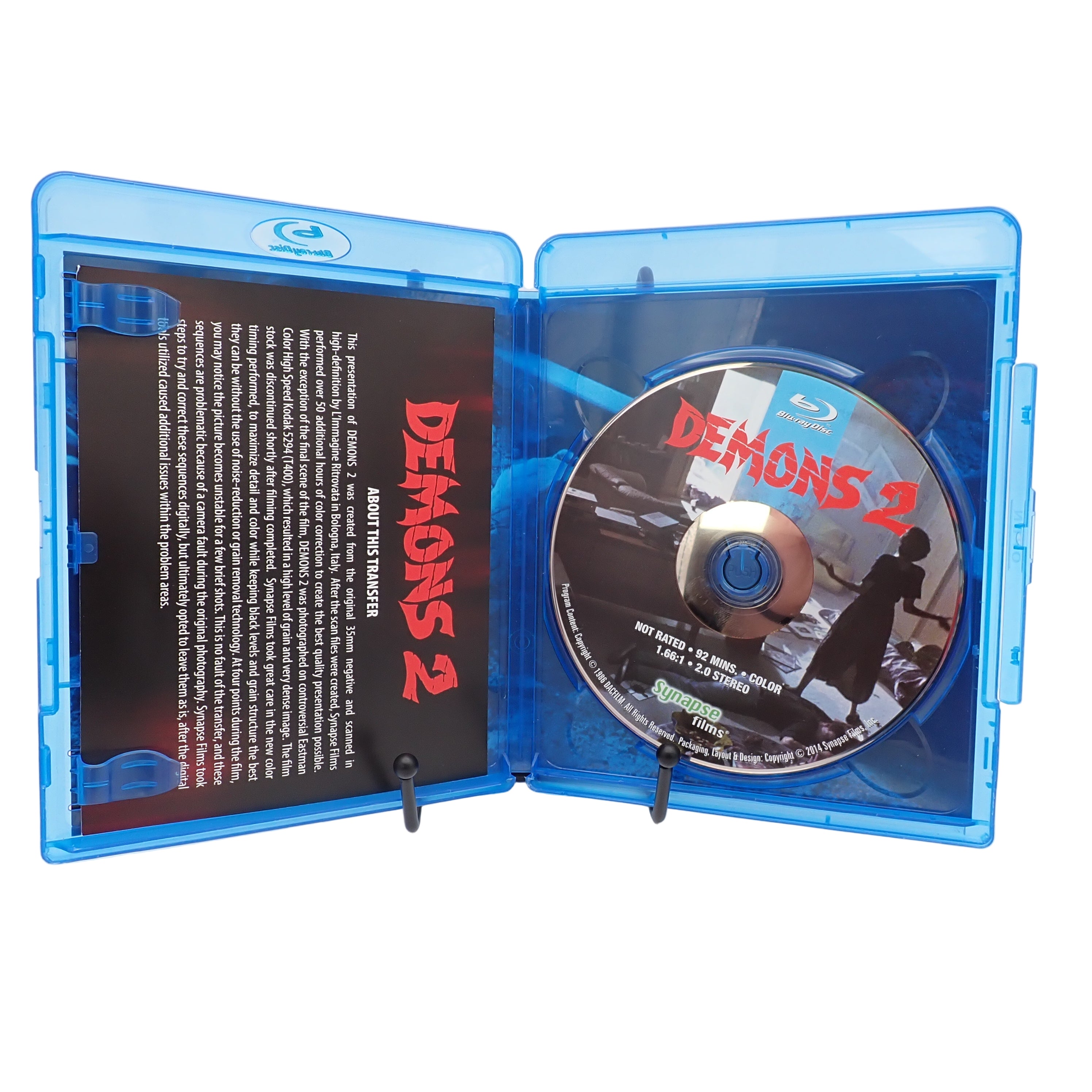 Dario Argento Presents Demons 2 (Blu-Ray)