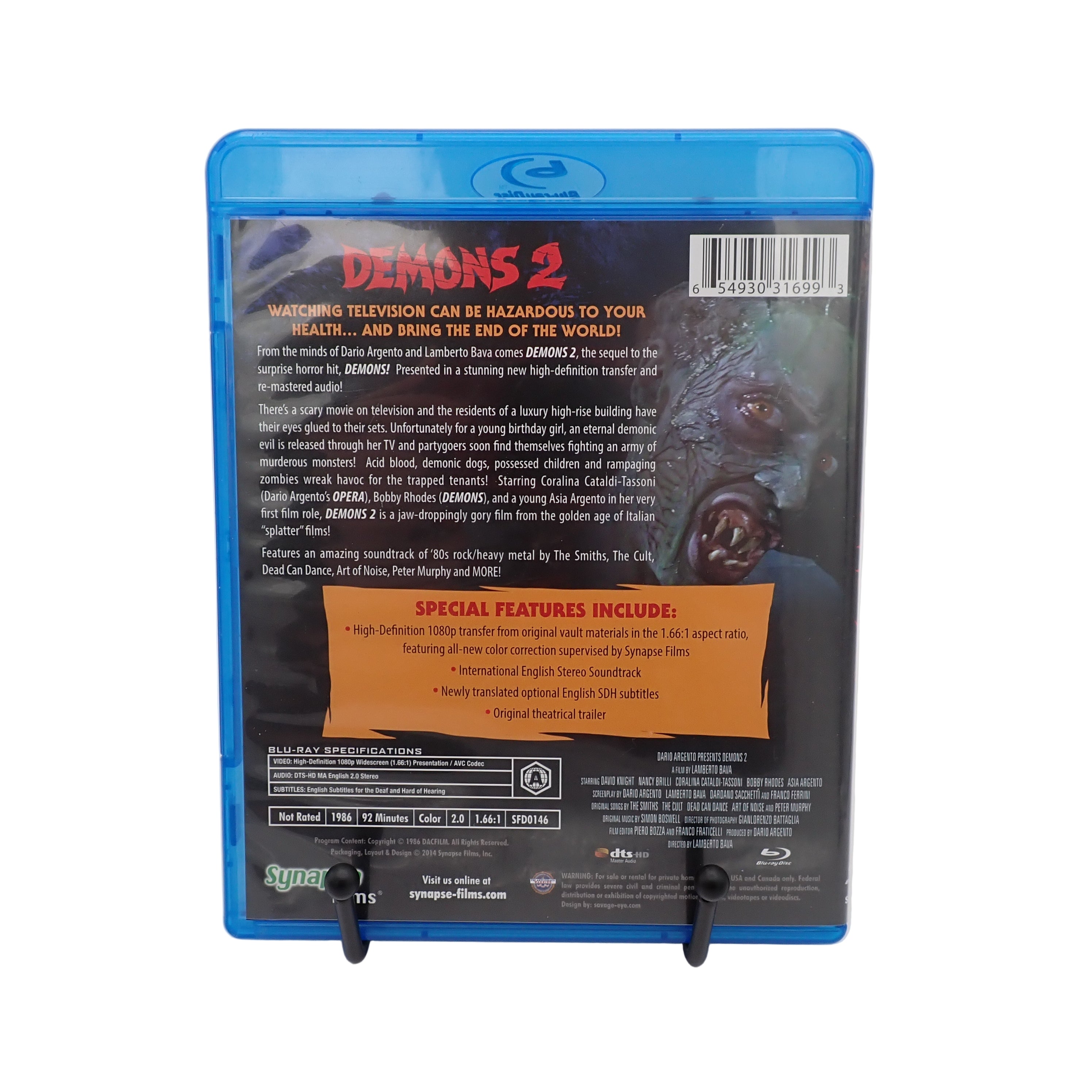 Dario Argento Presents Demons 2 (Blu-Ray)