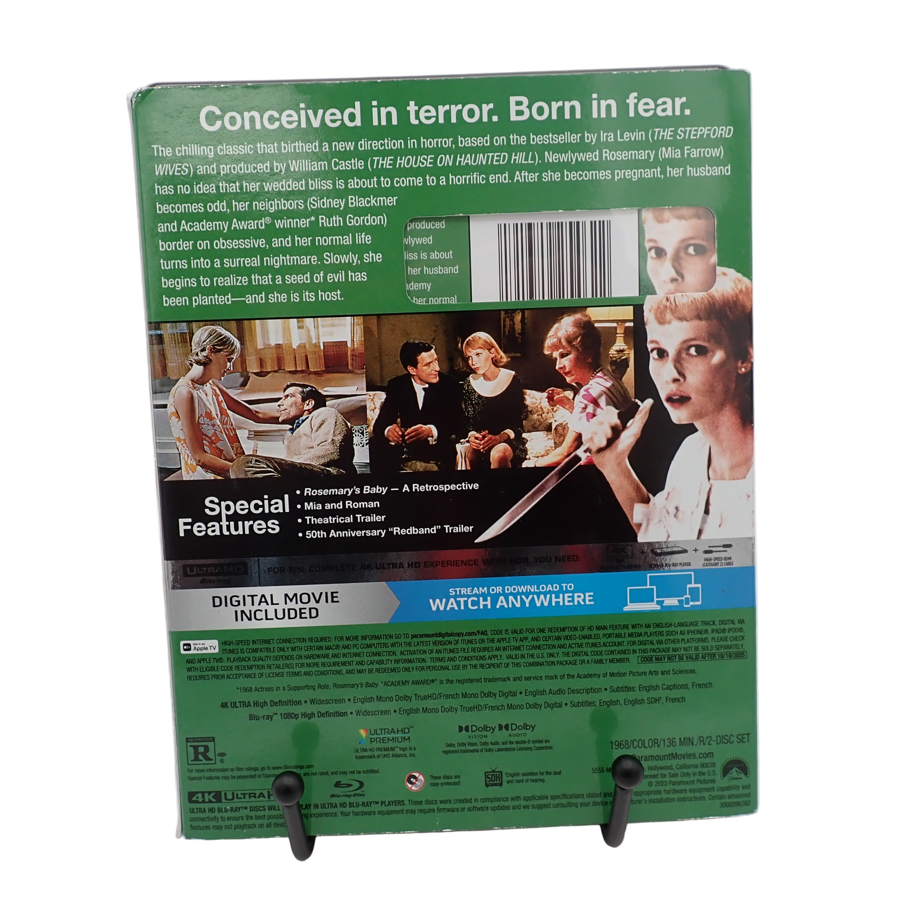 Rosemary's Baby [55th Anniversay] (4k+Blu-Ray)