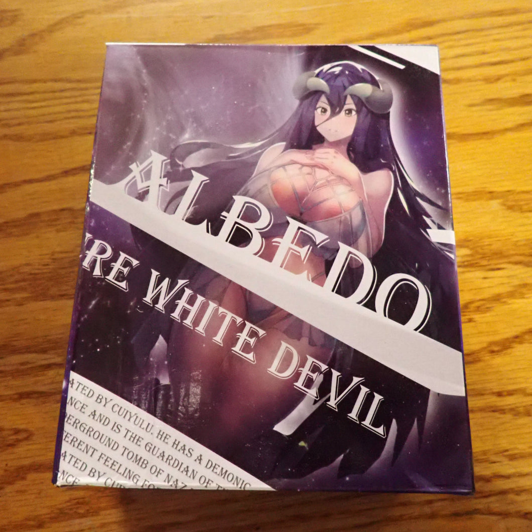 Albedo Pure White Devil Otaku Box Figure