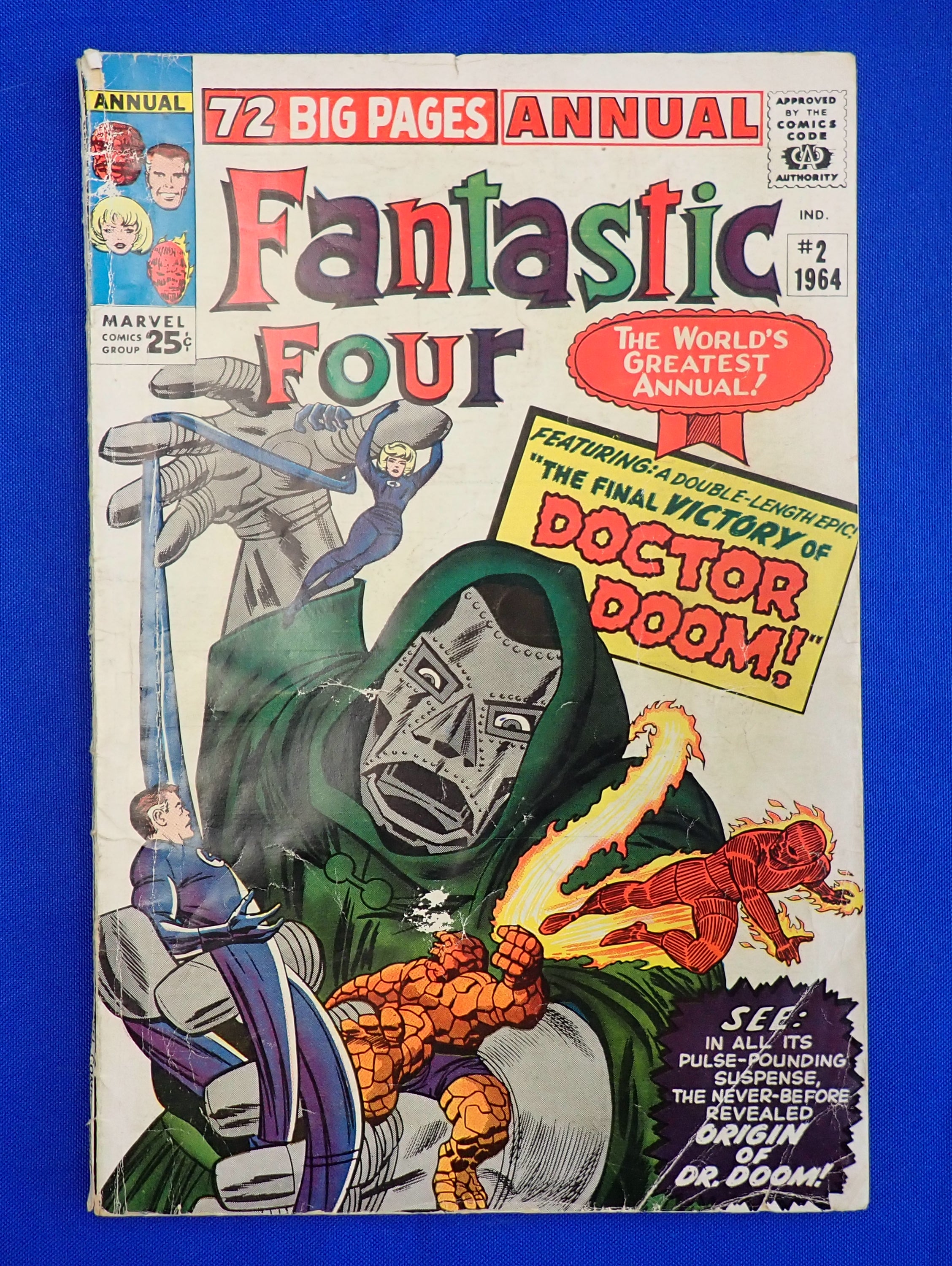 Fantastic Four Annual #2 (1964) - GD/VG (3.0) - Doctor Doom Origin