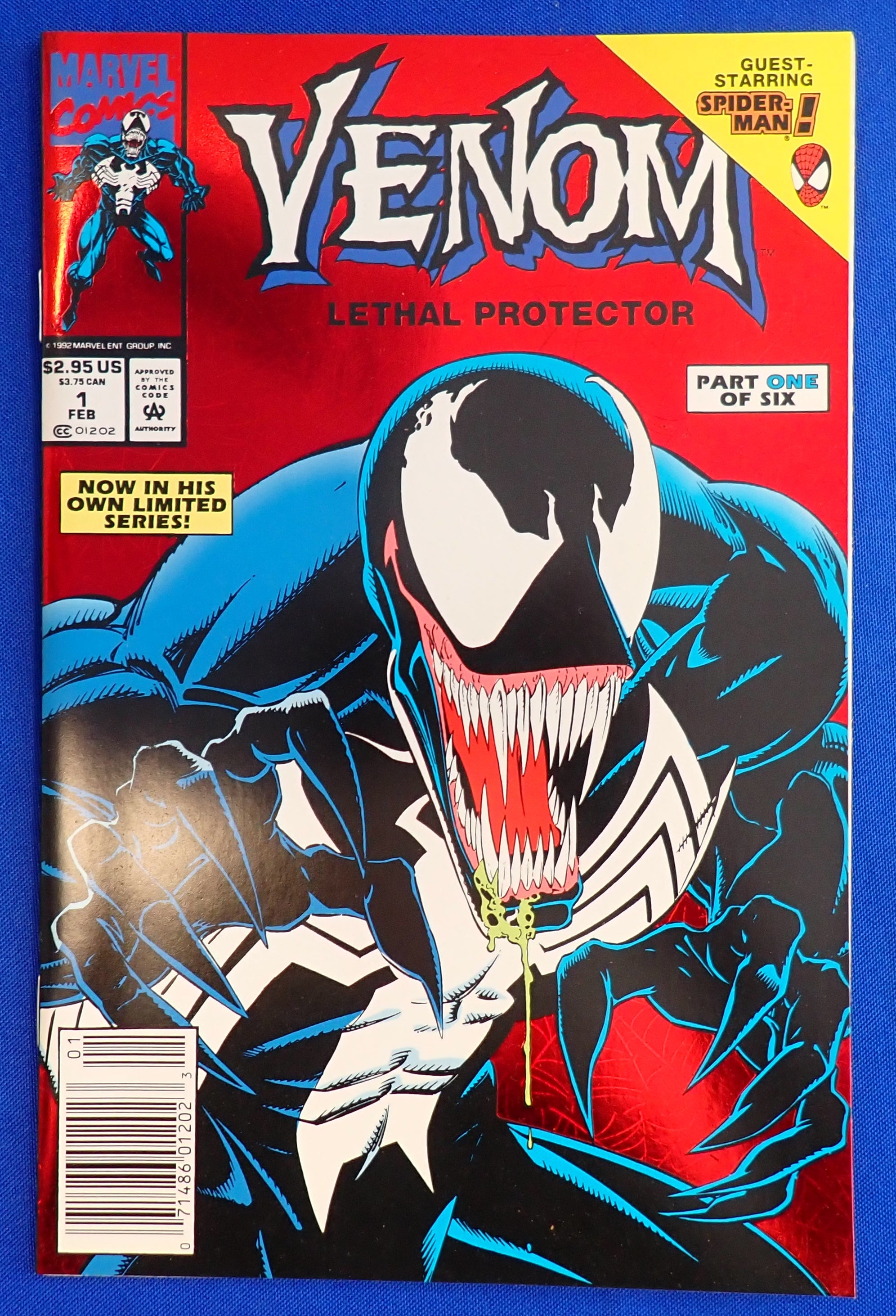 Venom: Lethal Protector #1 (1993) - NM- (9.2) - 1st Solo Series