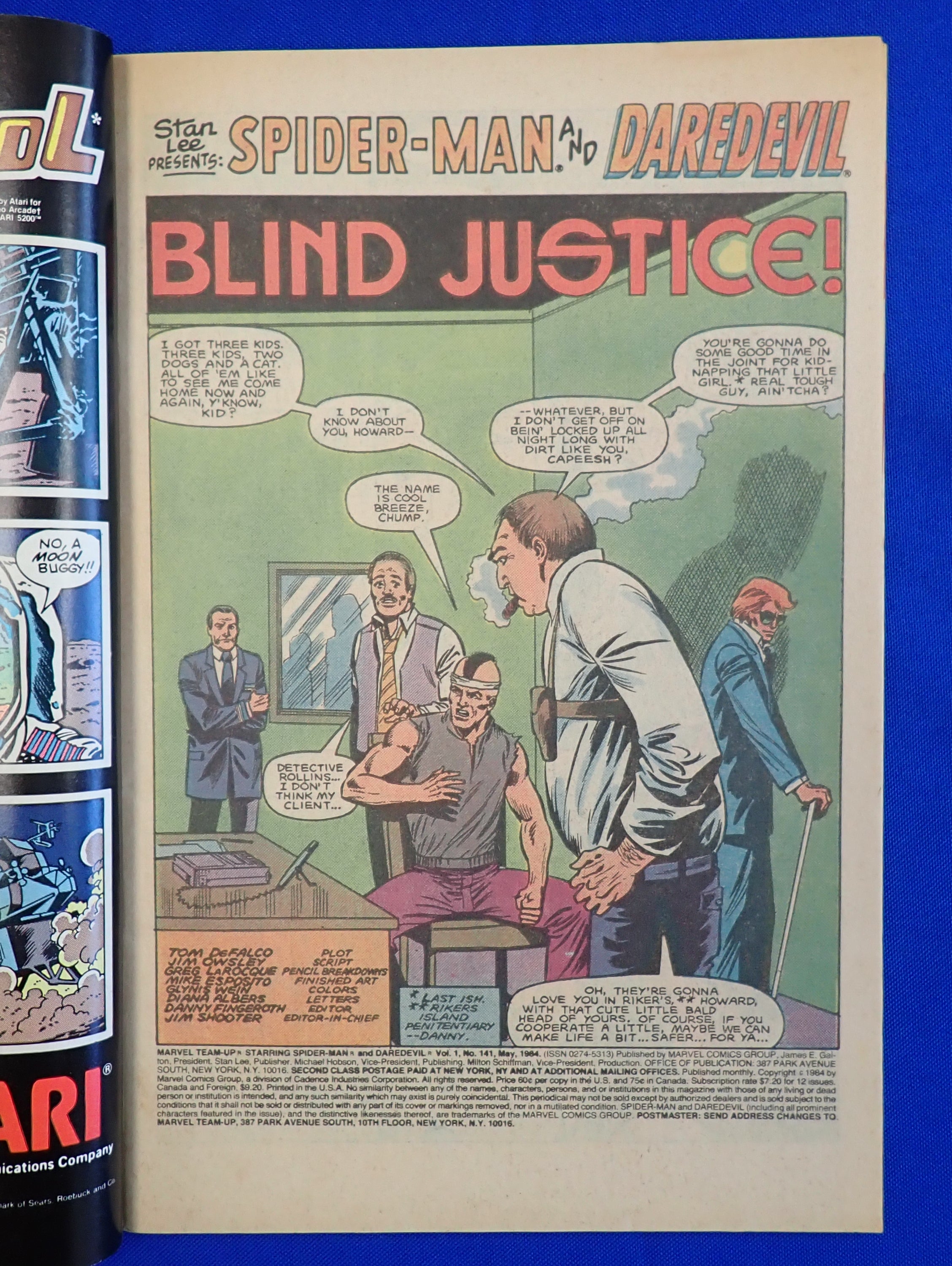 Marvel Team-Up #141 (1984) - FN (6.0) - Mark Jewelers Variant