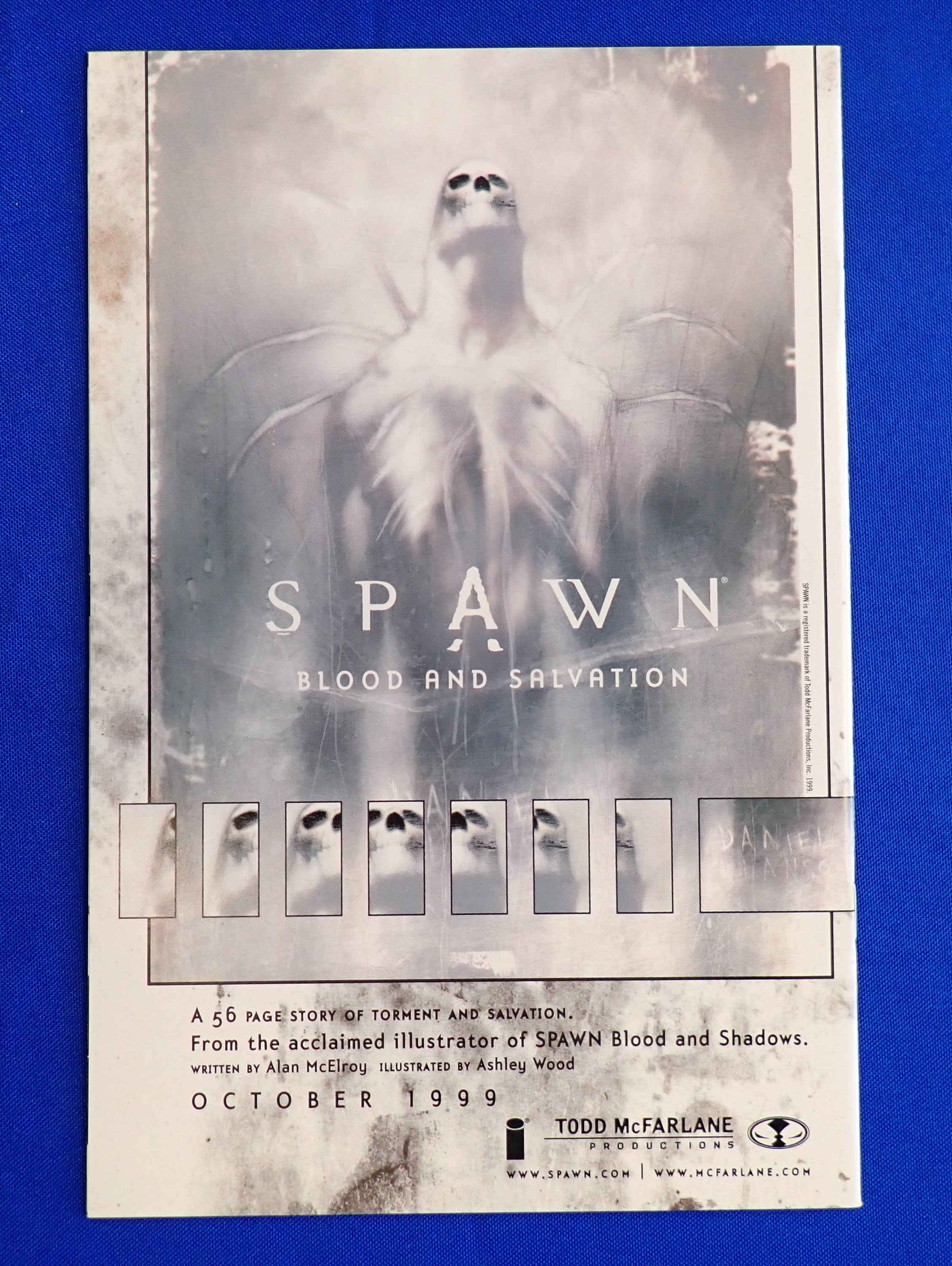 Spawn #99 (1999) - VF+ (8.5) - Signed by Greg Capullo w/ COA